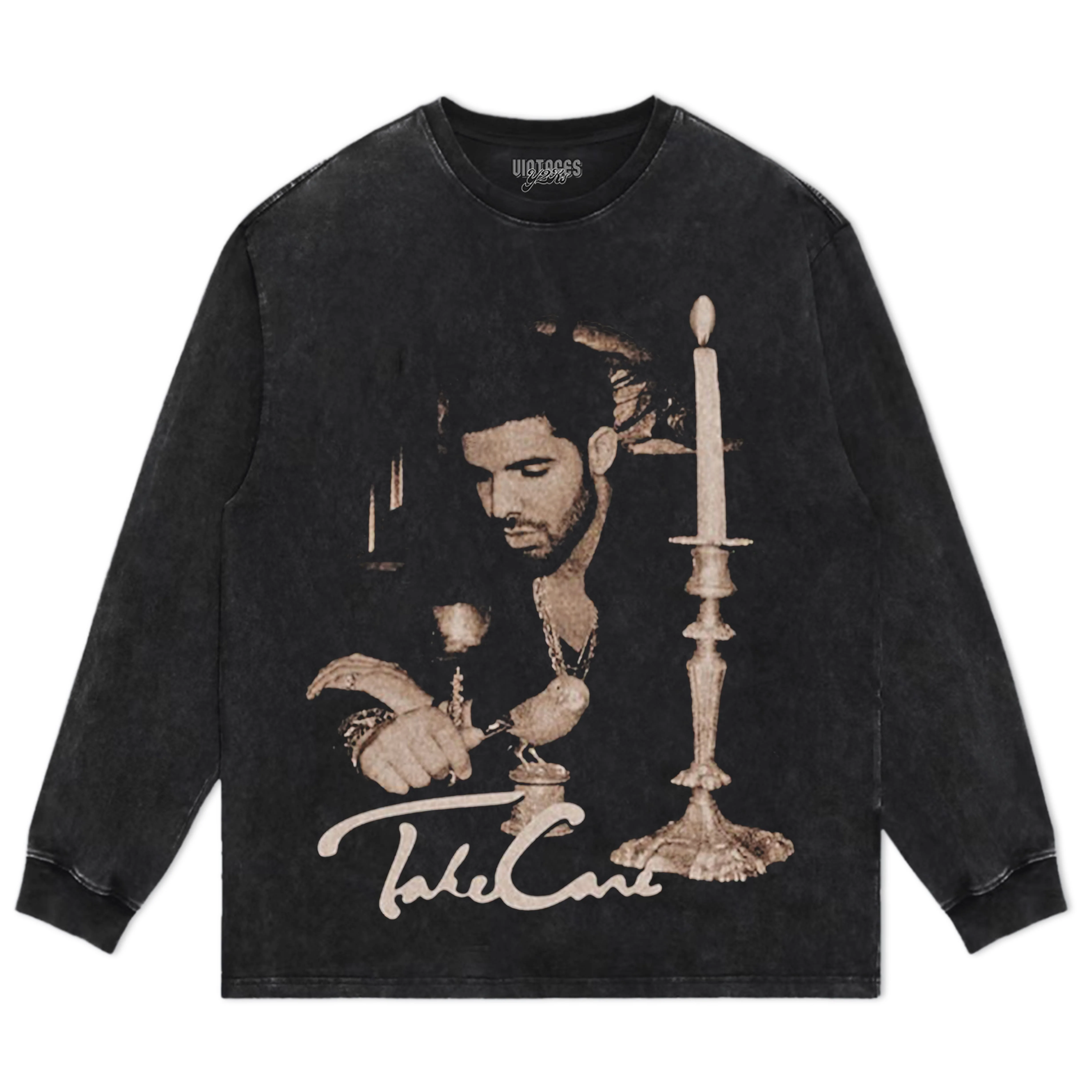 DRAKE - TAKE CARE. TANK TOP & TEE & LONG SLEEVE & LAYERED LS & HOODIE - Image 6