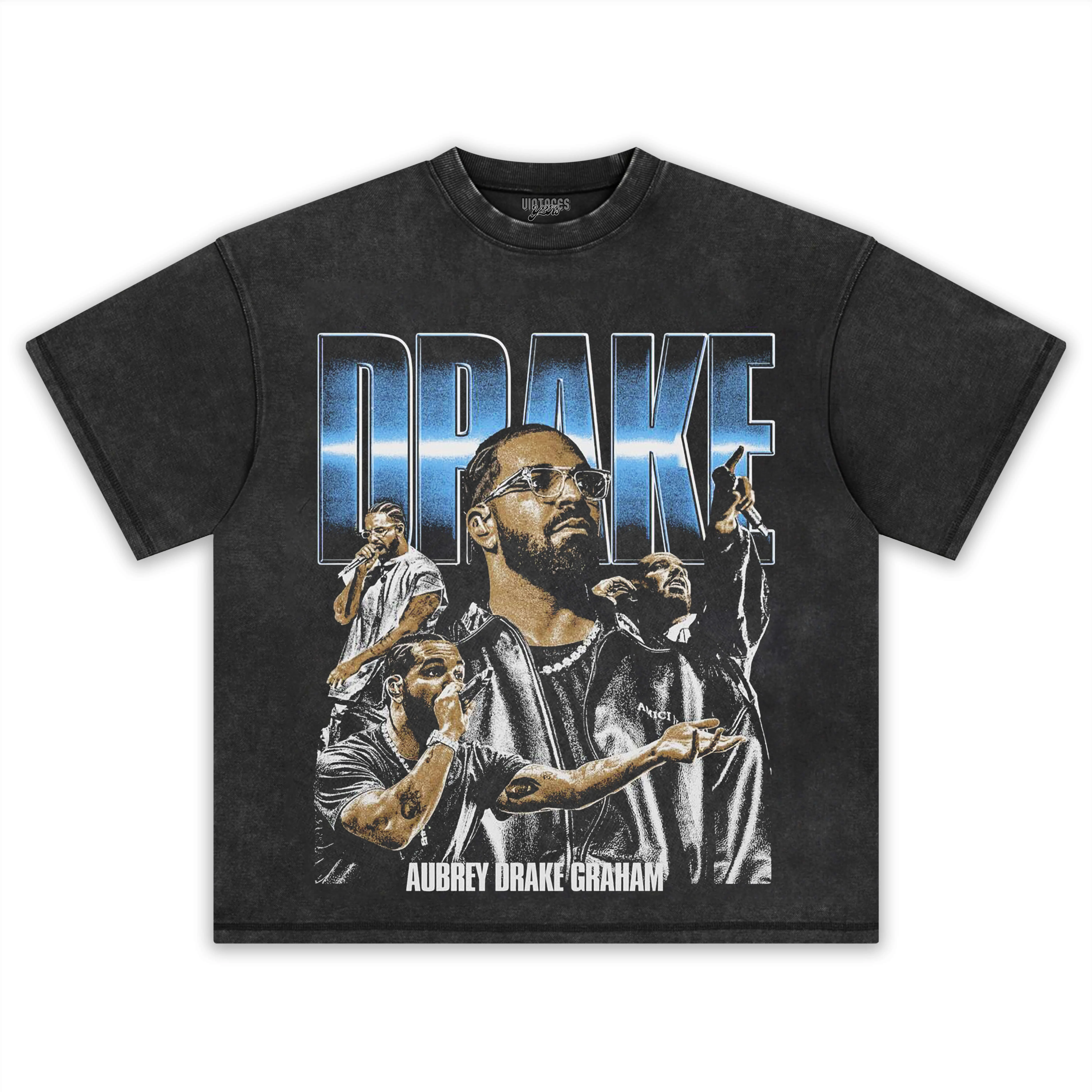 DRAKE VINTAGE-STYLE TEE & LS & HOODIE - Image 2