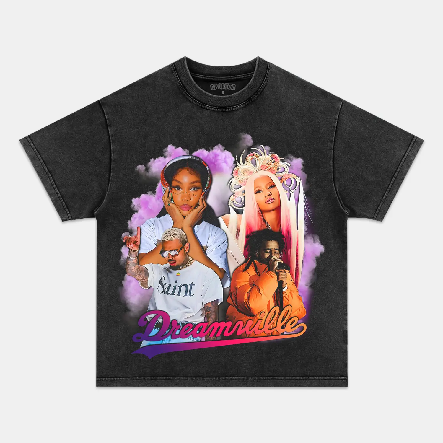 DREAMVILLE FESTIVAL-CHRIS BROWN-SZA-NICKI MINAJ-J COLE TEE - Image 6