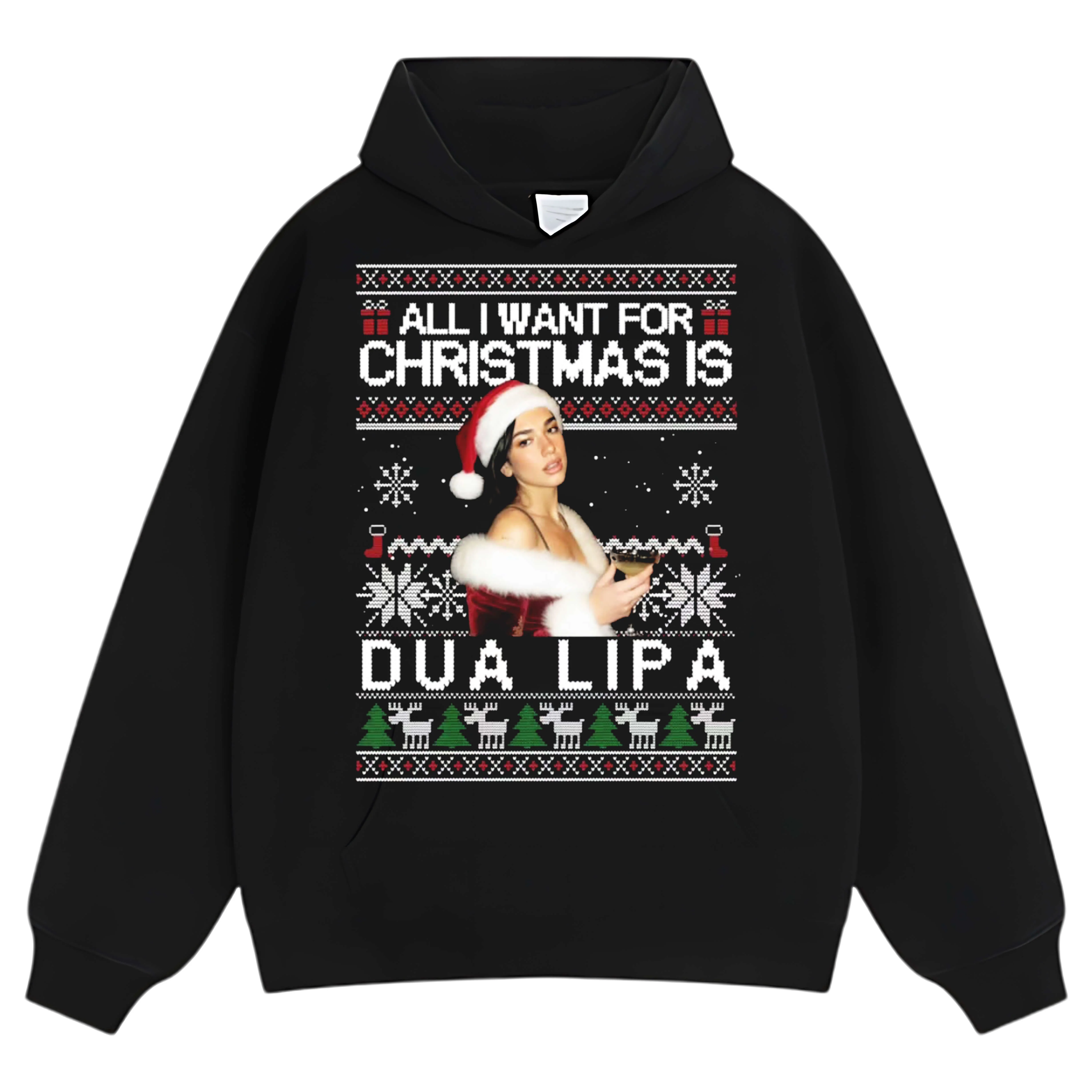 DUA LIPA CHRISTMAS STYLES TEE & LS & HOODIE - Image 10