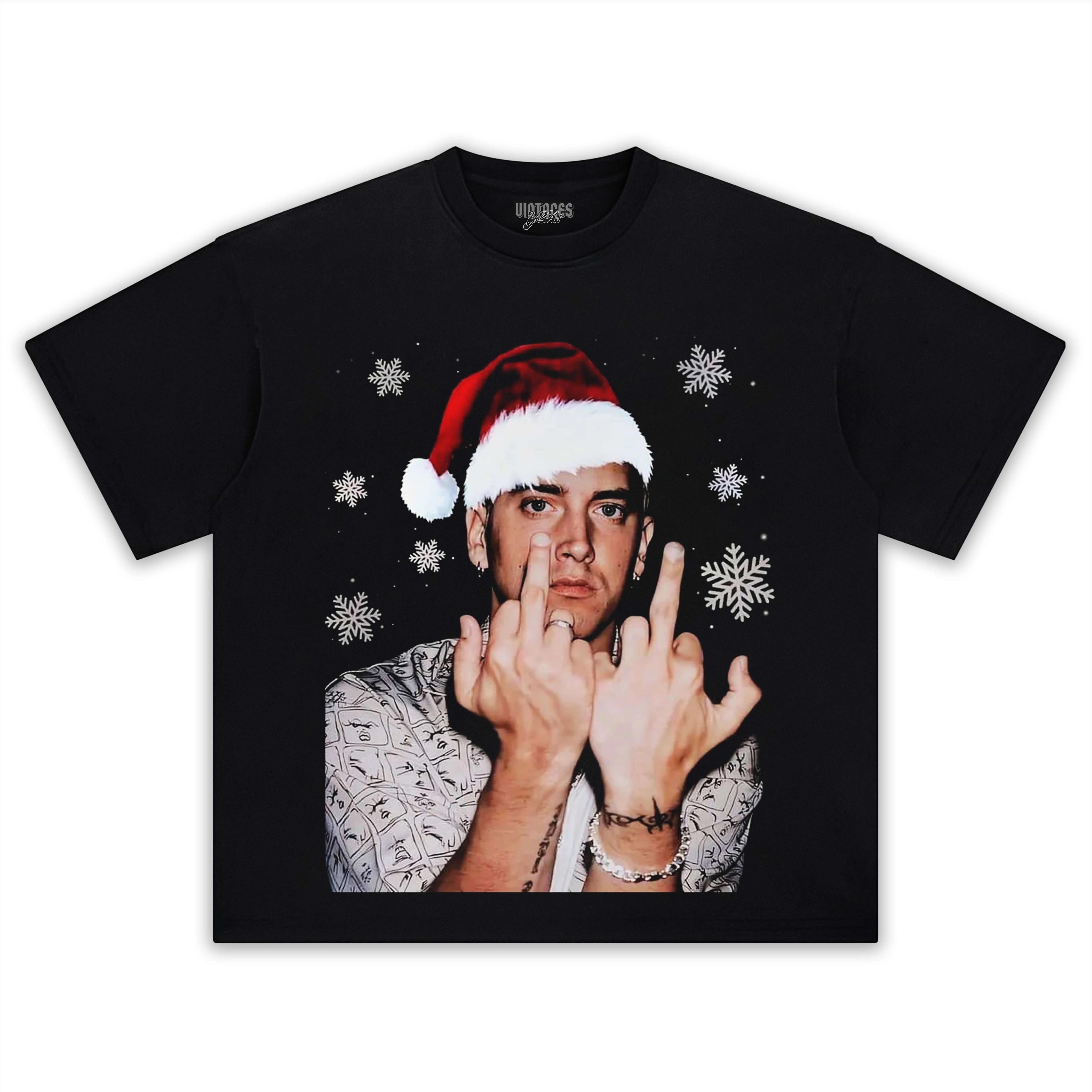 EMINEM CHRISTMAS TEE & LS & HOODIE - Image 6