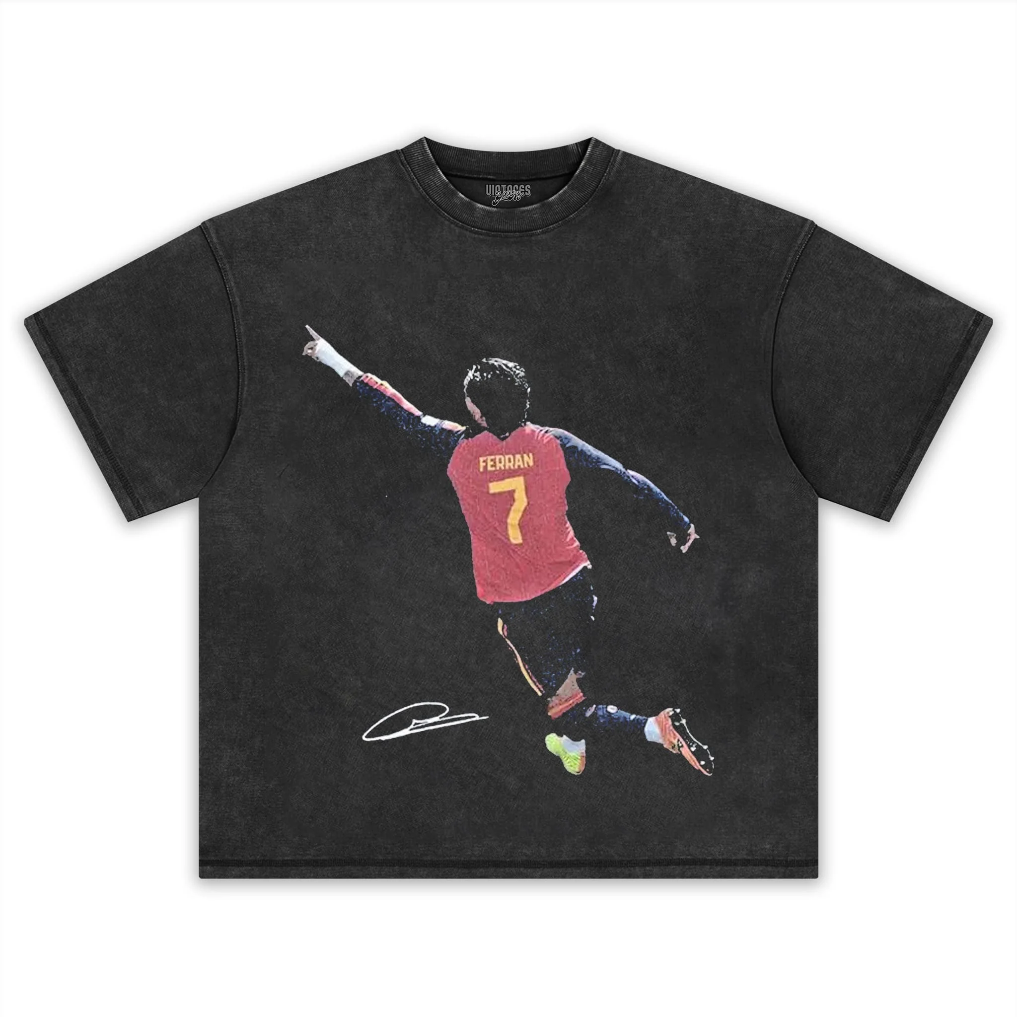 FERRAN TORRES SOCCER V2 TANK TOP & TEE & LONG SLEEVE & LAYERED LS & HOODIE - Image 2