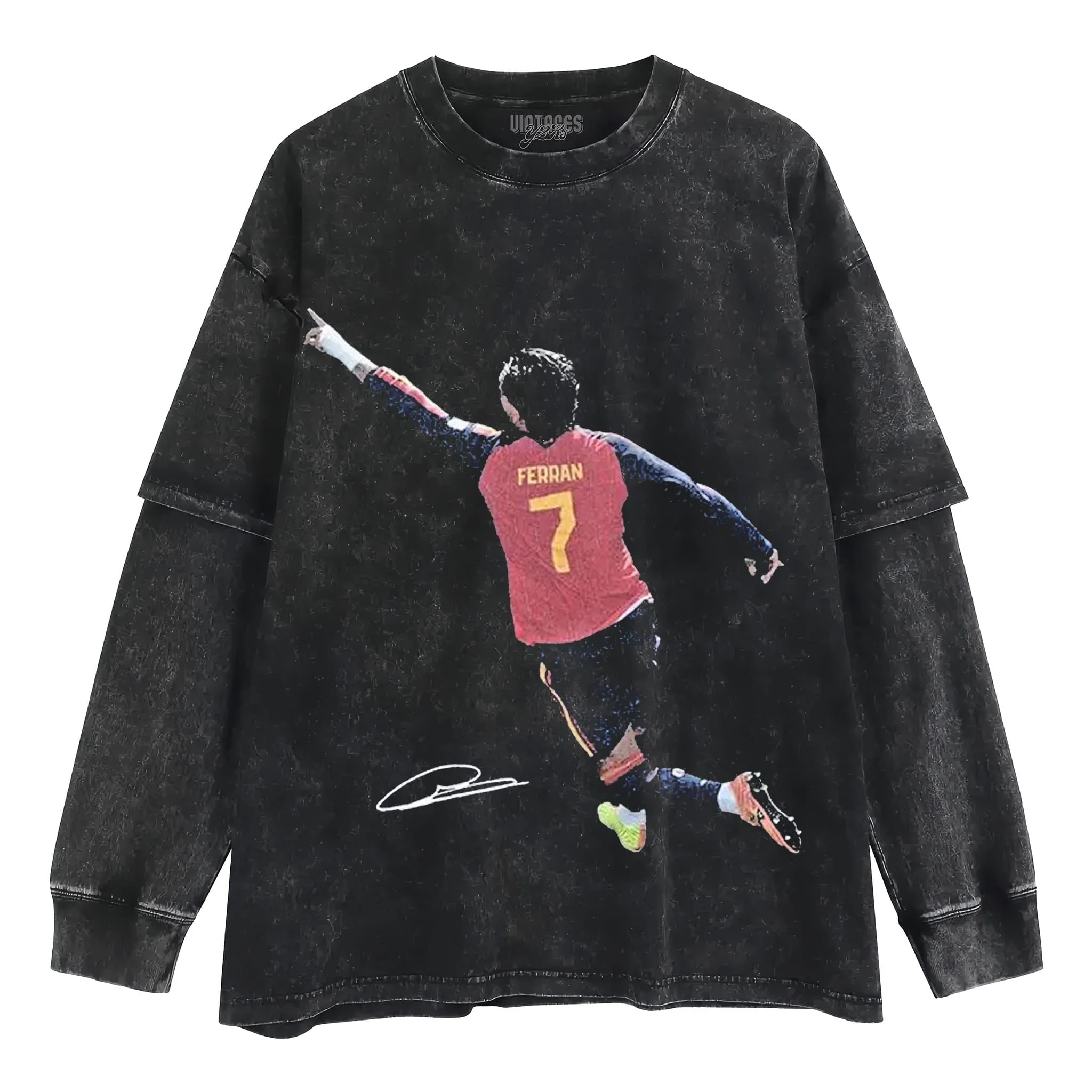 FERRAN TORRES SOCCER V2 TANK TOP & TEE & LONG SLEEVE & LAYERED LS & HOODIE - Image 4