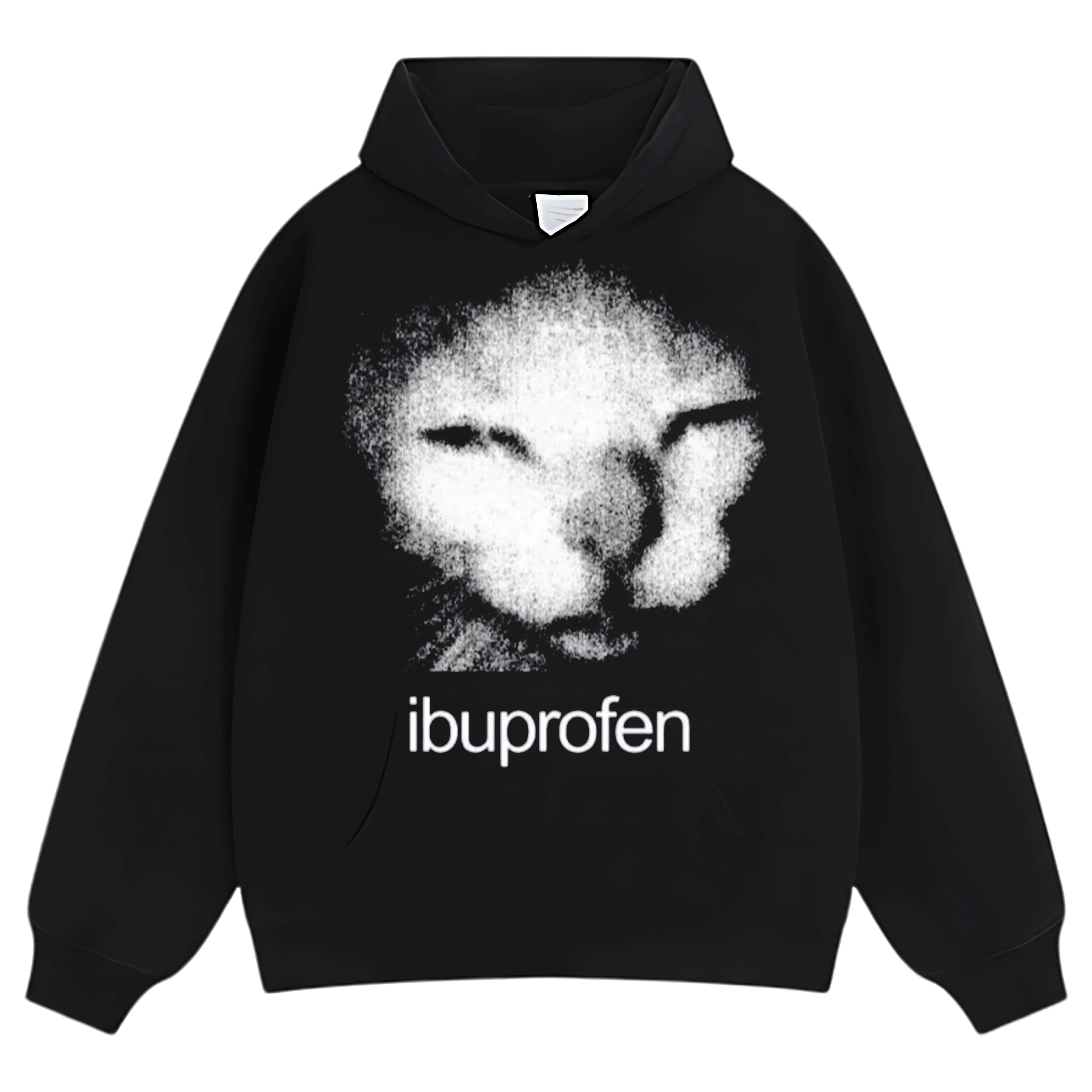 FUNNY IBUPROFEN CAT MEME TEE & LS & HOODIE - Image 5