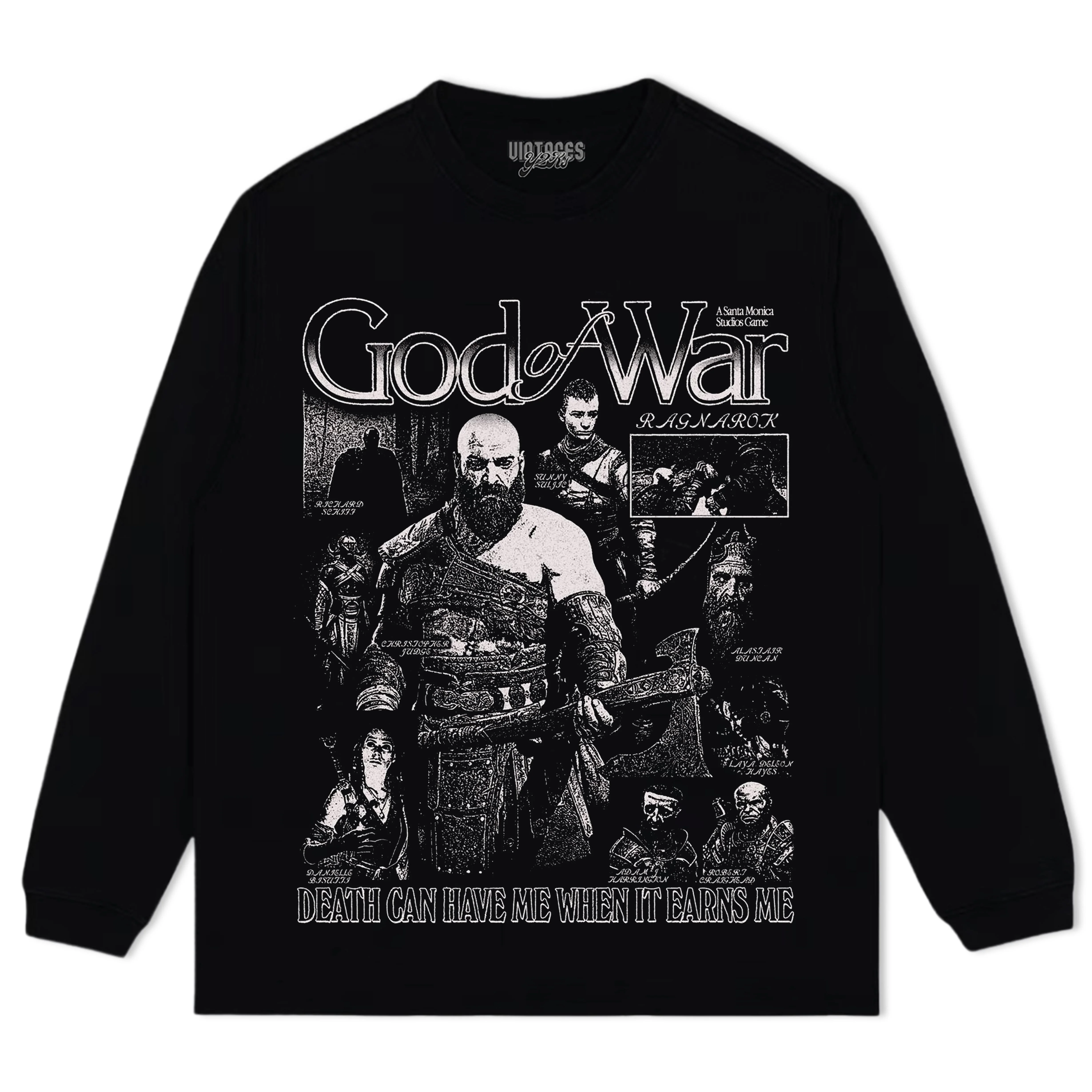 GOD OF WAR TANK TOP & TEE & LONG SLEEVE & LAYERED LS & HOODIE - Image 5