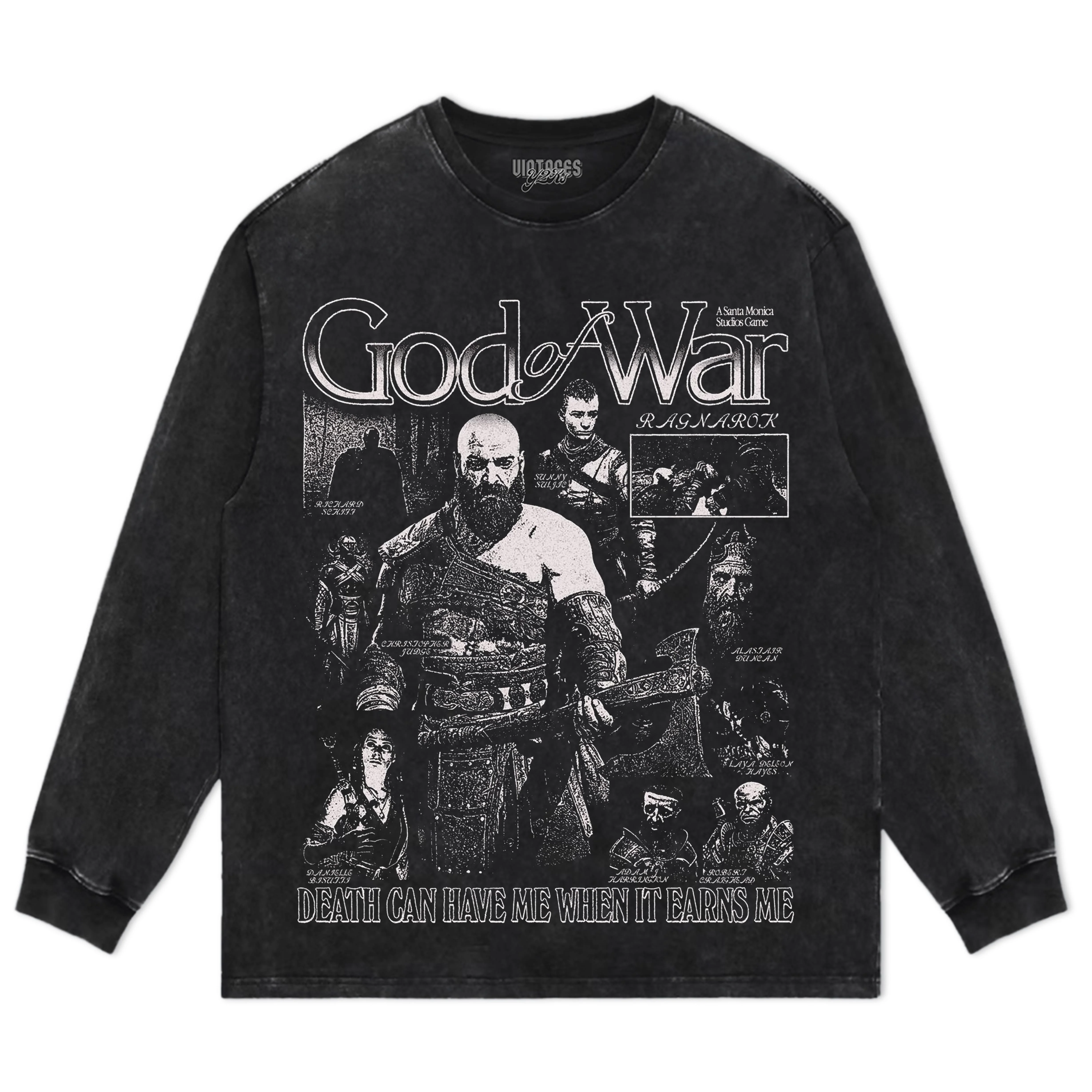 GOD OF WAR TANK TOP & TEE & LONG SLEEVE & LAYERED LS & HOODIE - Image 6