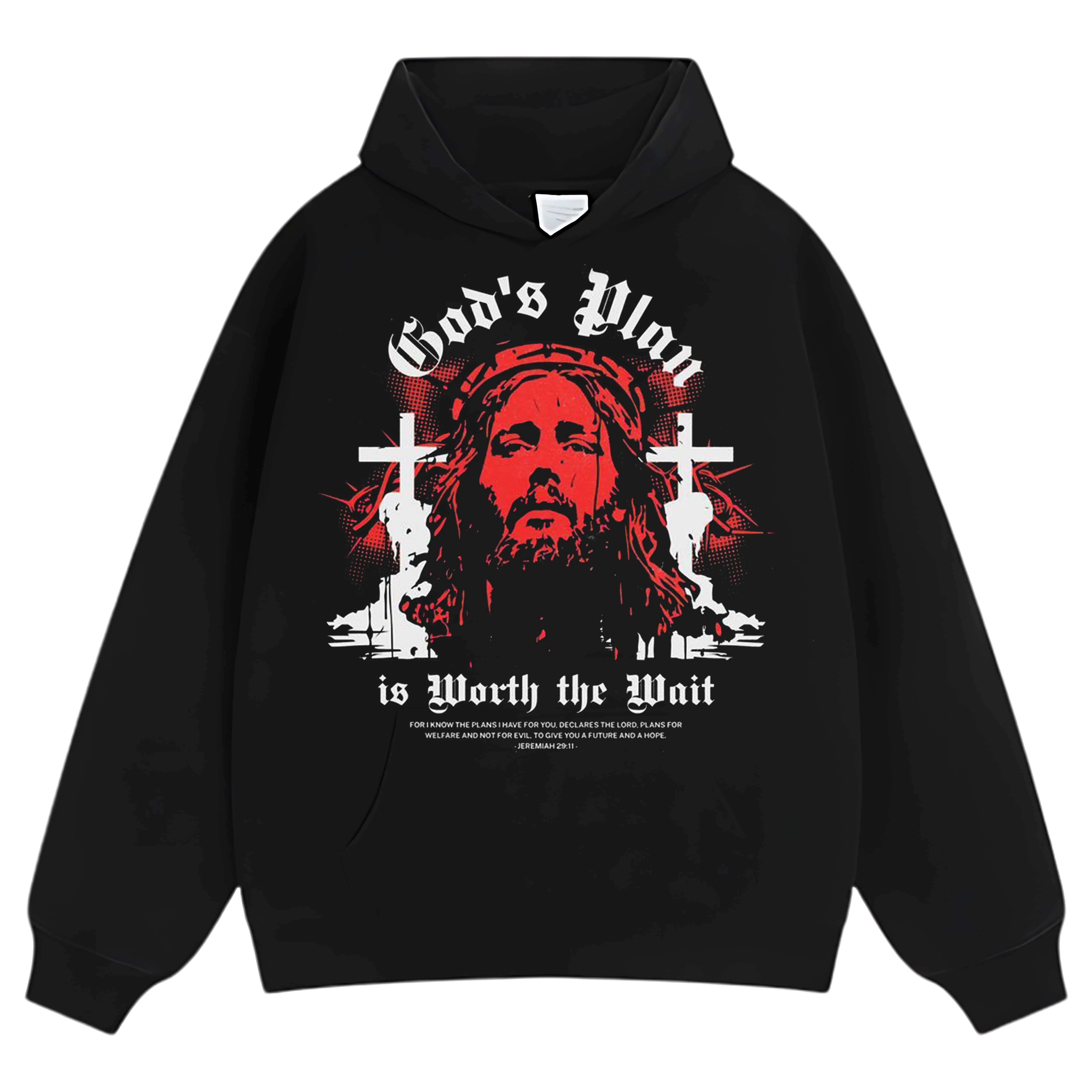 GOD’S PLAN TANK TOP & TEE & LONG SLEEVE & LAYERED LS & HOODIE - Image 7
