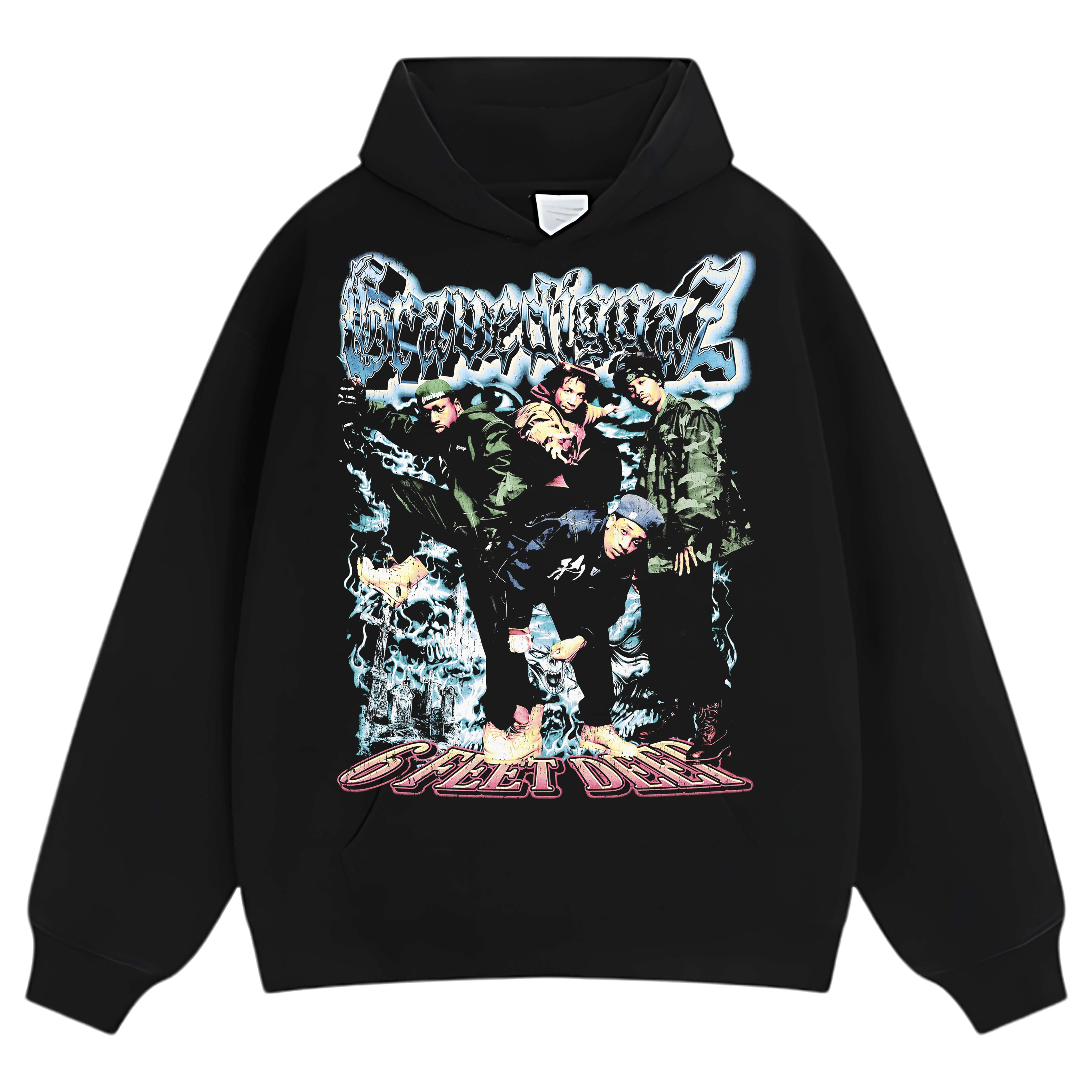 GRAVEDIGGAZ & 6 FEET DEEP TEE & LS & HOODIE - Image 5