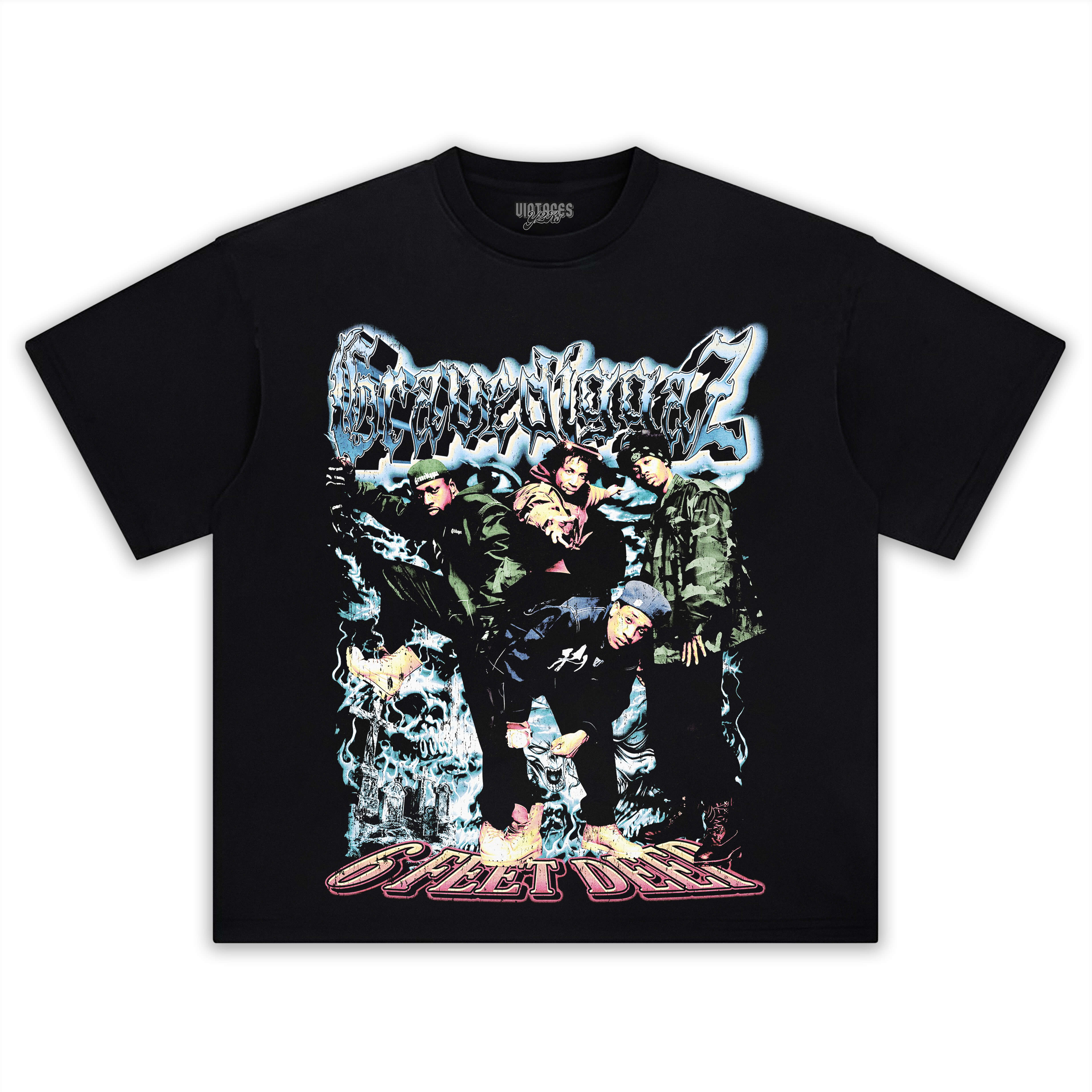 GRAVEDIGGAZ & 6 FEET DEEP TEE & LS & HOODIE - Image 6