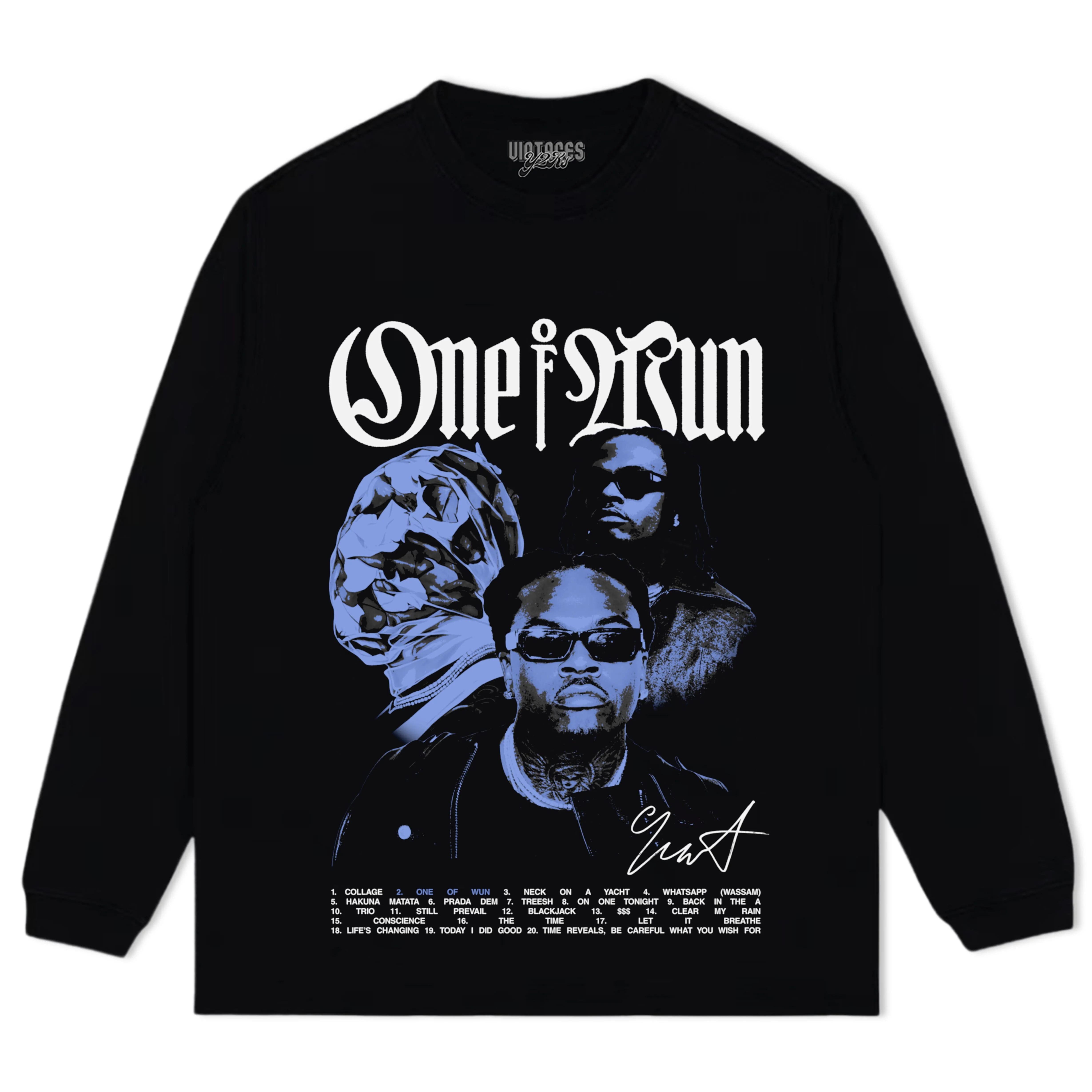 GUNNA ONE OF WUN ALBUM TANK TOP & TEE & LONG SLEEVE & LAYERED LS & HOODIE - Image 7