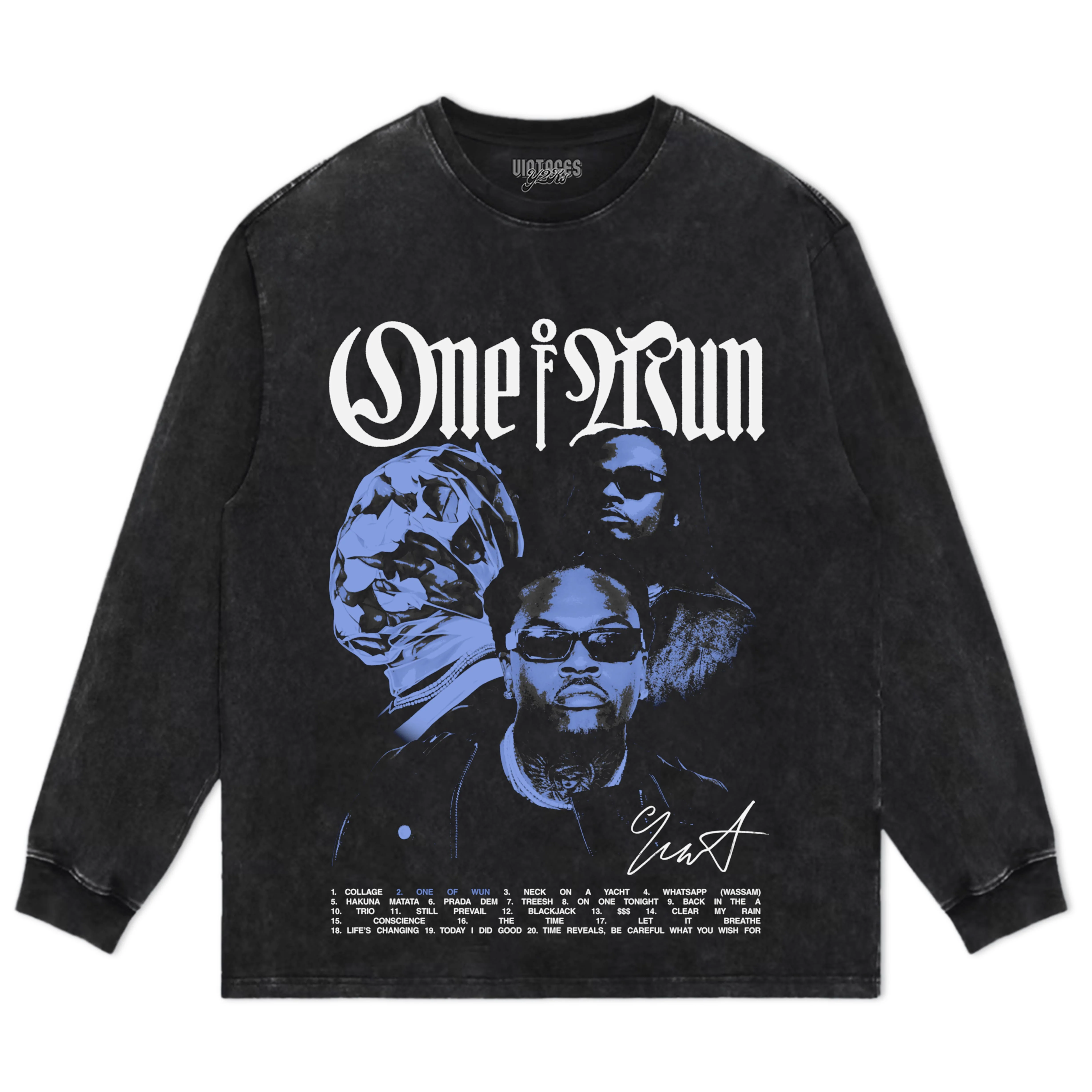 GUNNA ONE OF WUN ALBUM TANK TOP & TEE & LONG SLEEVE & LAYERED LS & HOODIE - Image 8