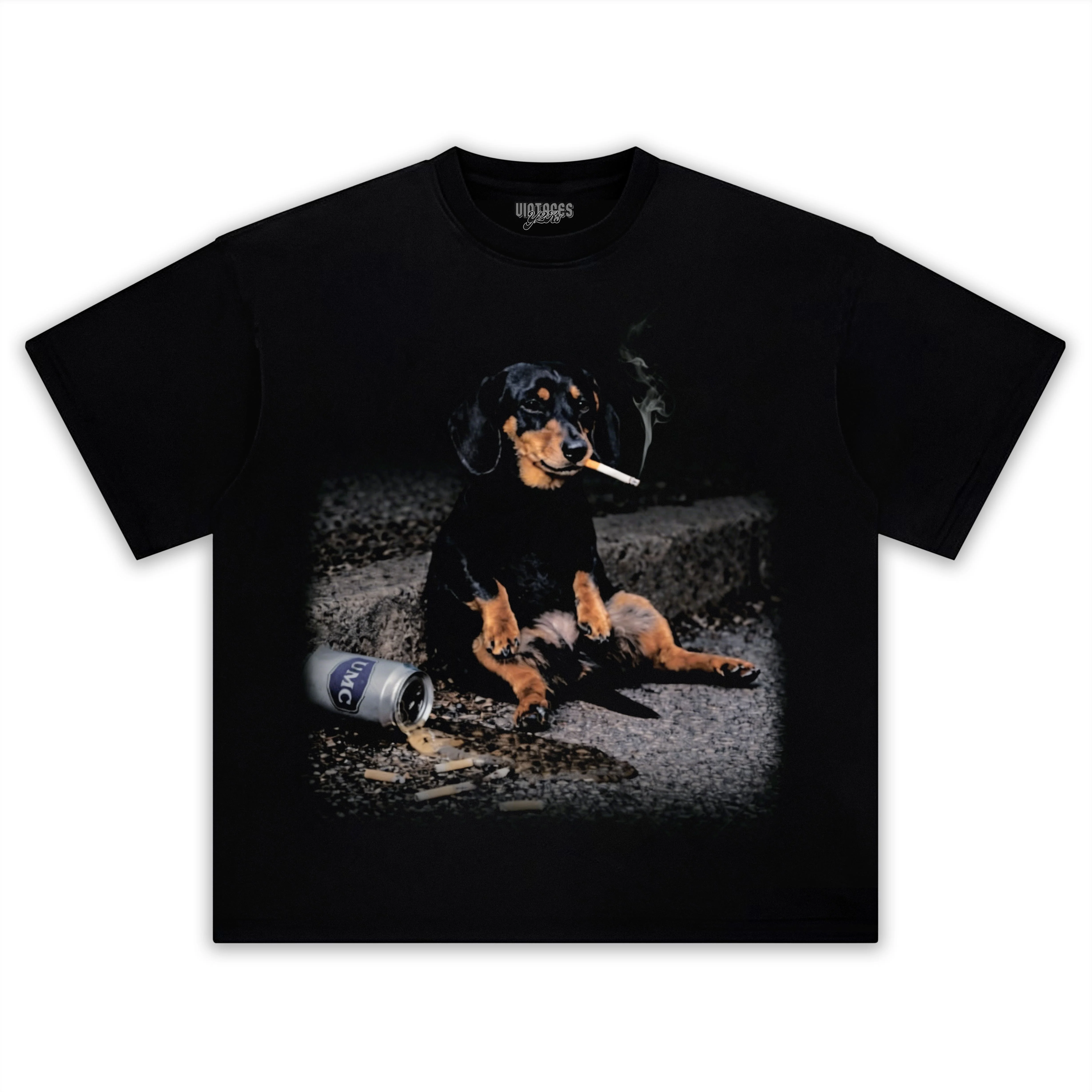 HARD DAYS - DACHSHUND TANK TOP & TEE & LONG SLEEVE & LAYERED LS & HOODIE