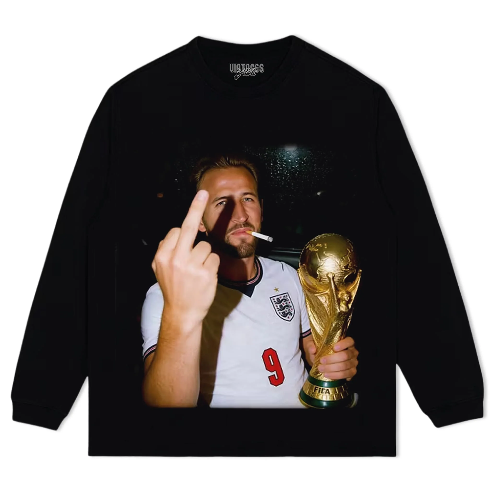 HARRY KANE ENGLAND V2 TANK TOP & TEE & LONG SLEEVE & LAYERED LS & HOODIE-2 - Image 5