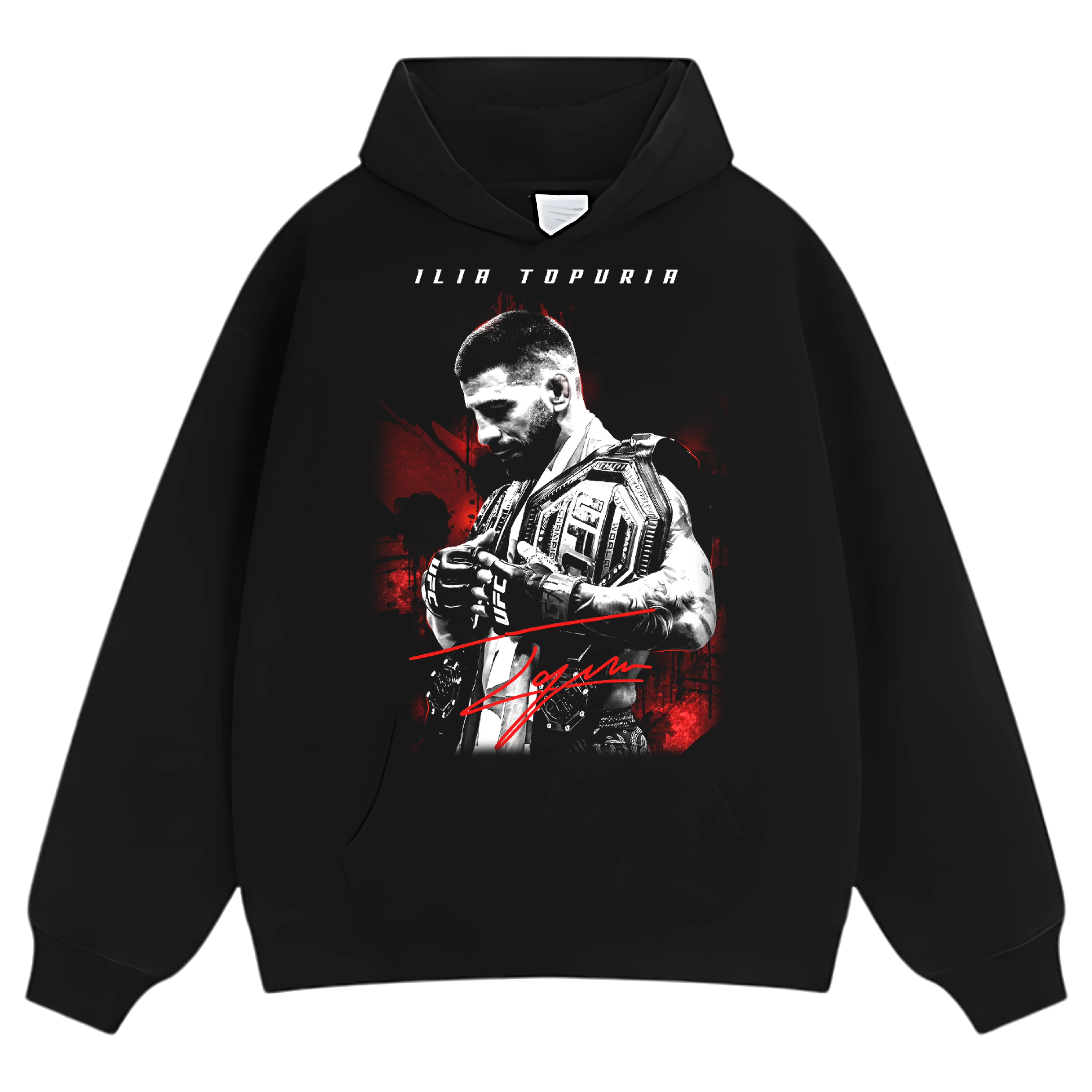 ILIA TOPURIA UFC CHAMPION TANK TOP & TEE & LONG SLEEVE & LAYERED LS & HOODIE - Image 7
