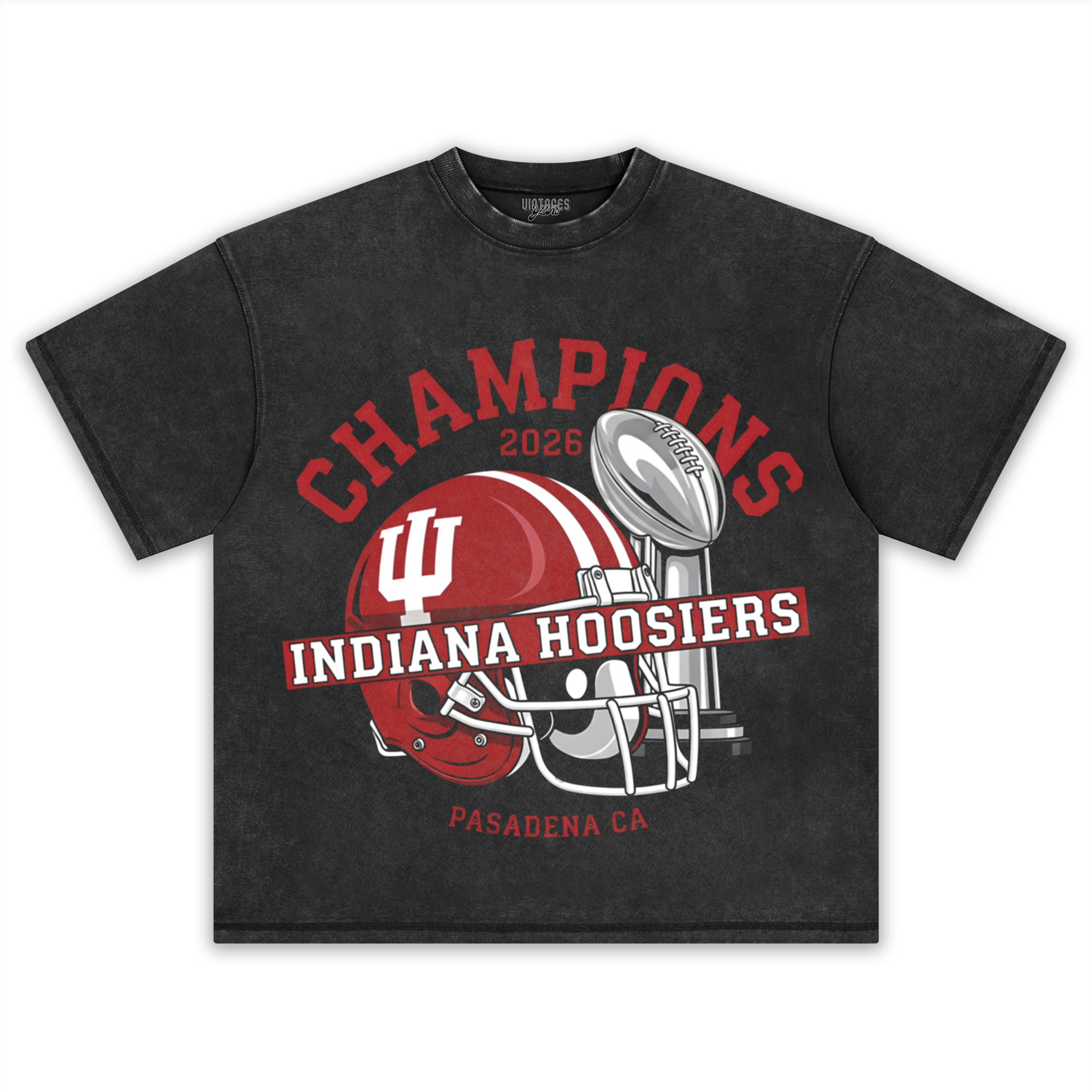 INDIANA HOOSIERS 2026 CHAMPS TEE & LS & HOODIE - Image 2