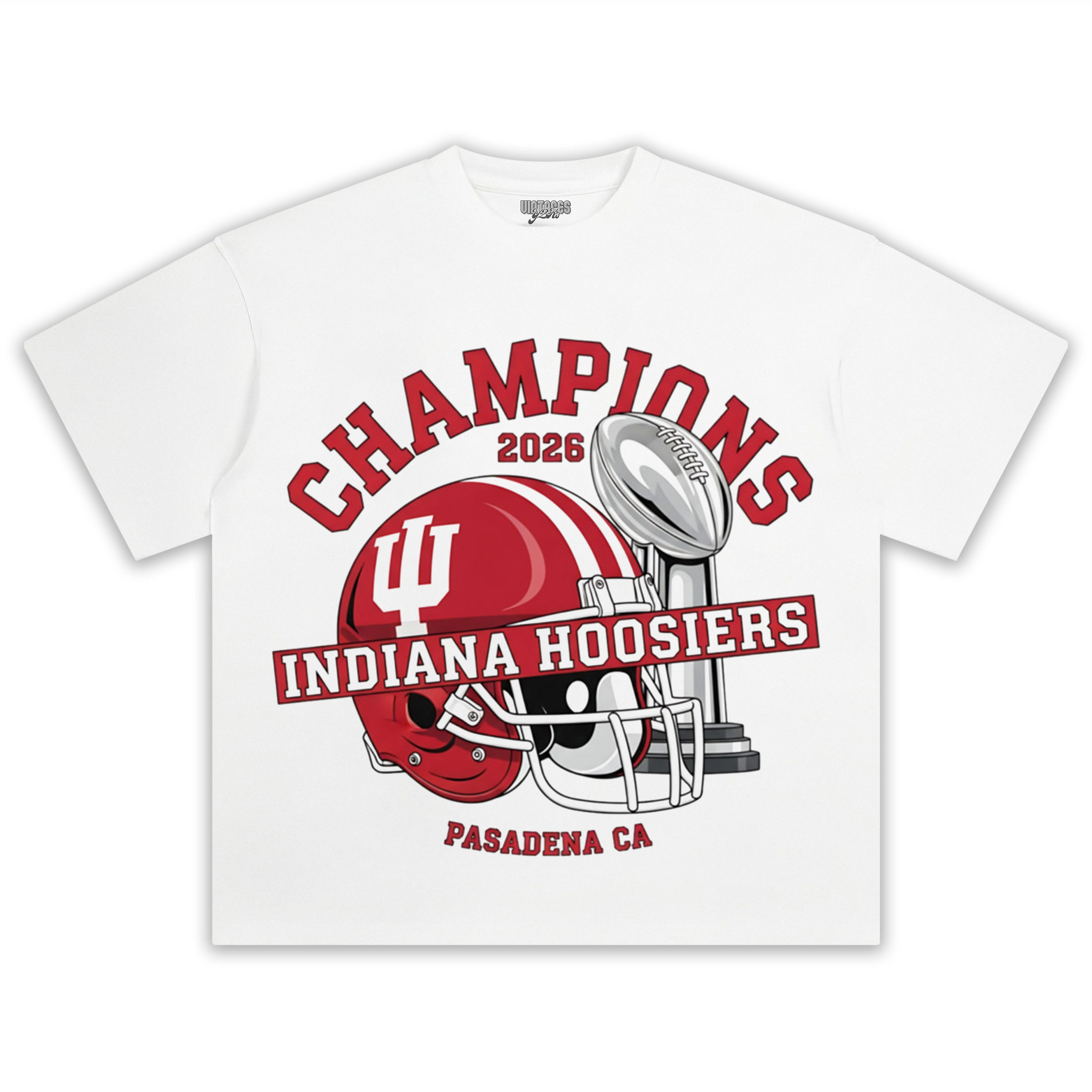 INDIANA HOOSIERS 2026 CHAMPS TEE & LS & HOODIE - Image 3