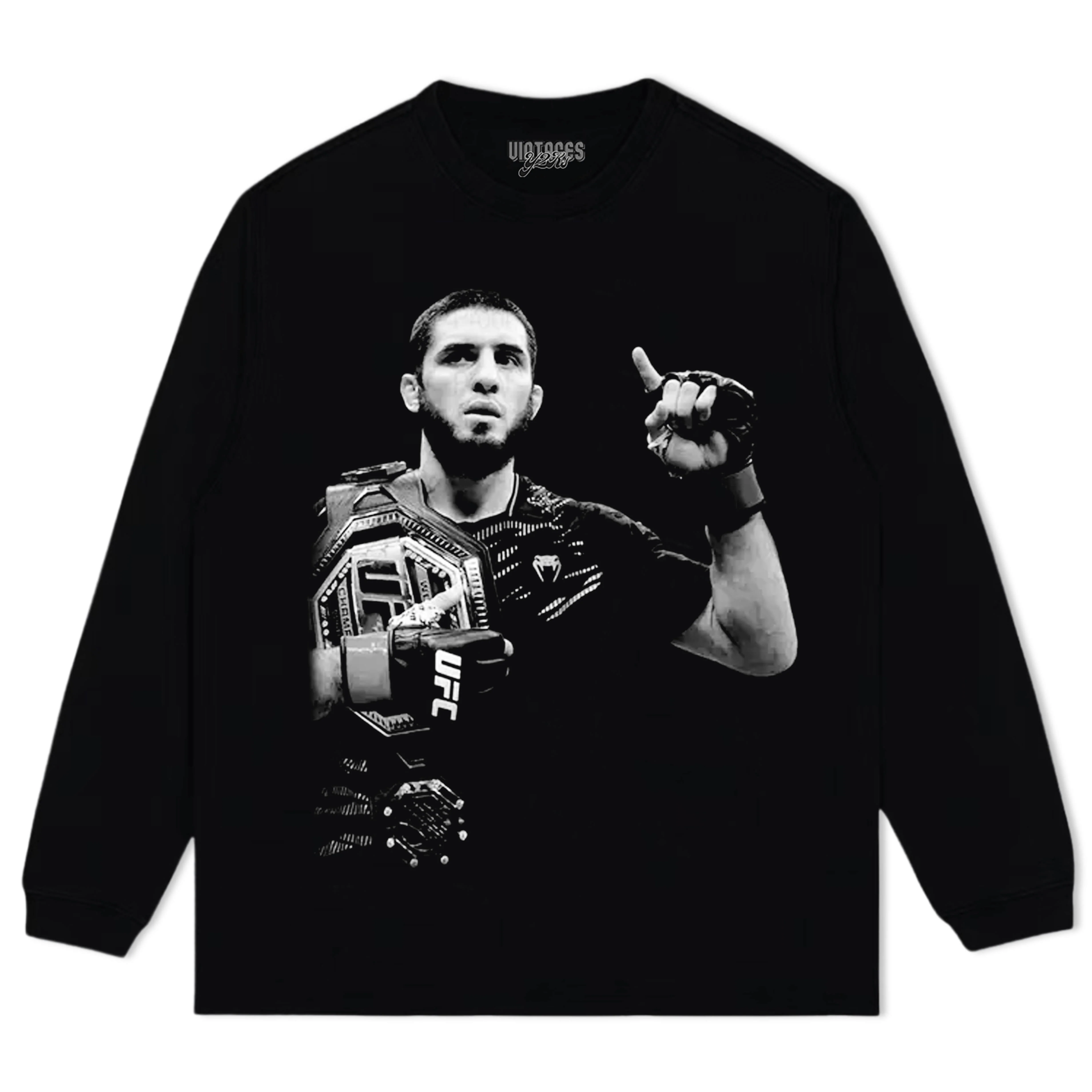 ISLAM MAKHACHEV DOUBLE CHAMP V2 TEE & LS & HOODIE - Image 3