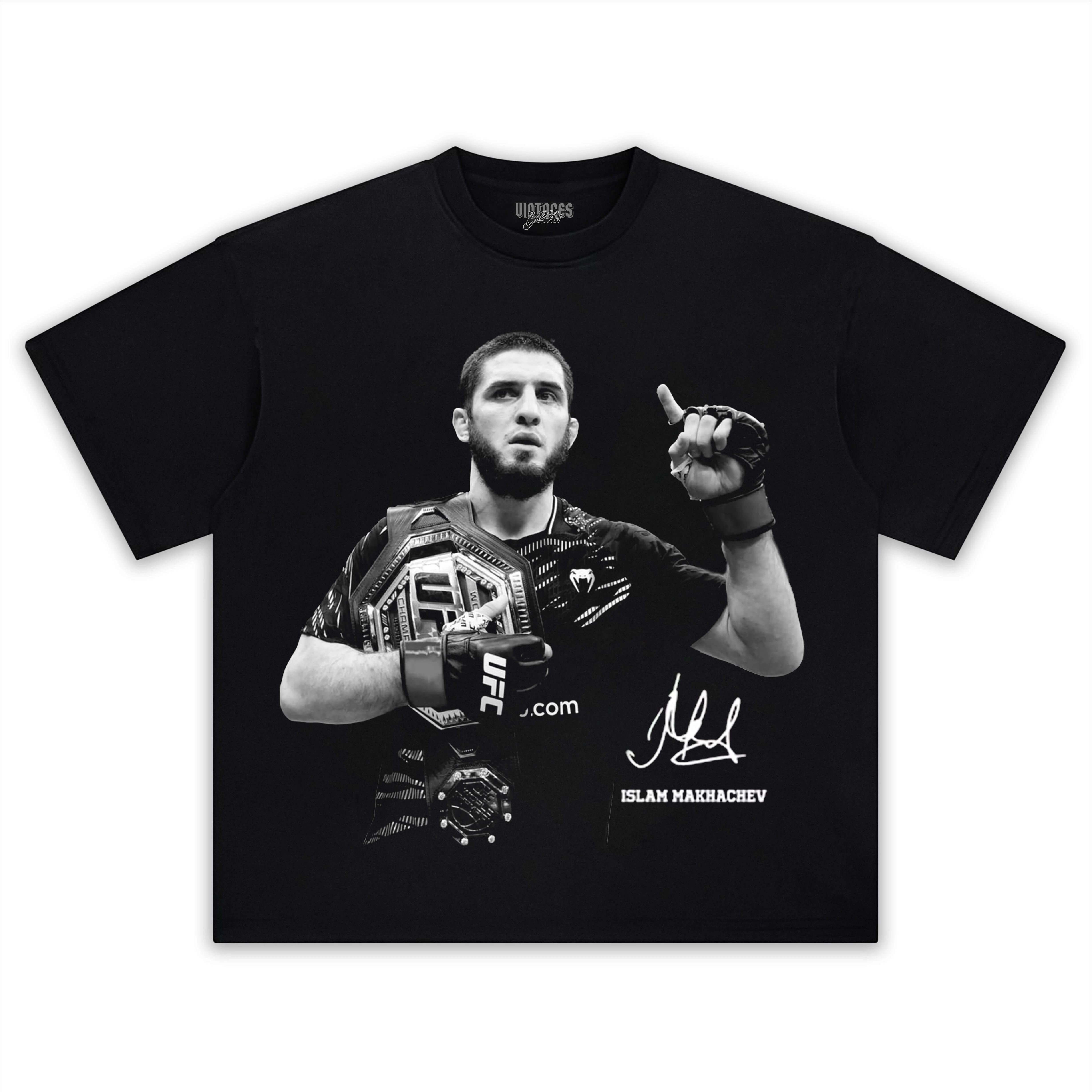 ISLAM MAKHACHEV DOUBLE CHAMP V5 TEE & LS & HOODIE - Image 6