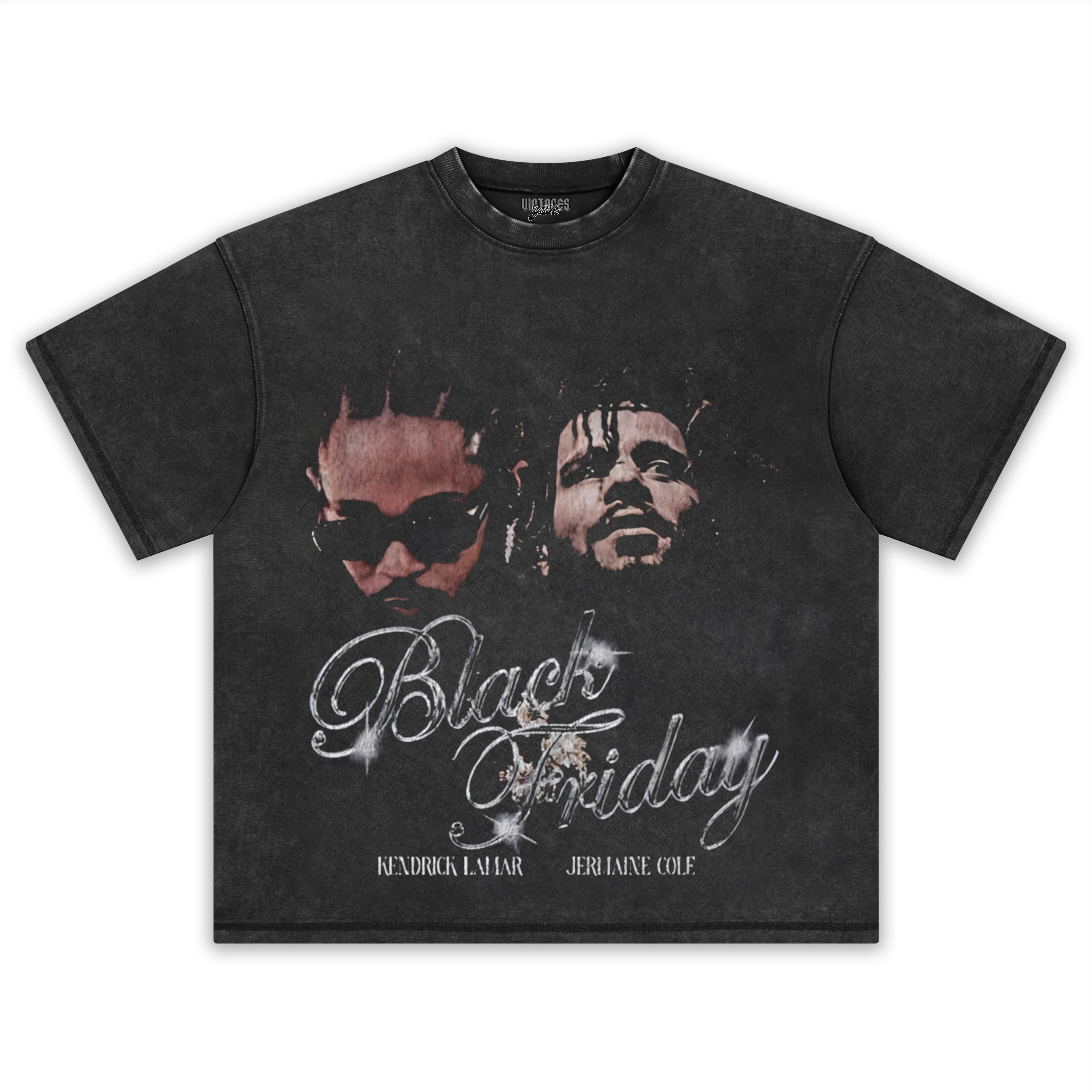 J. COLE KENDRICK LAMAR BLACK FRIDAY TEE & LS & HOODIE - Image 2