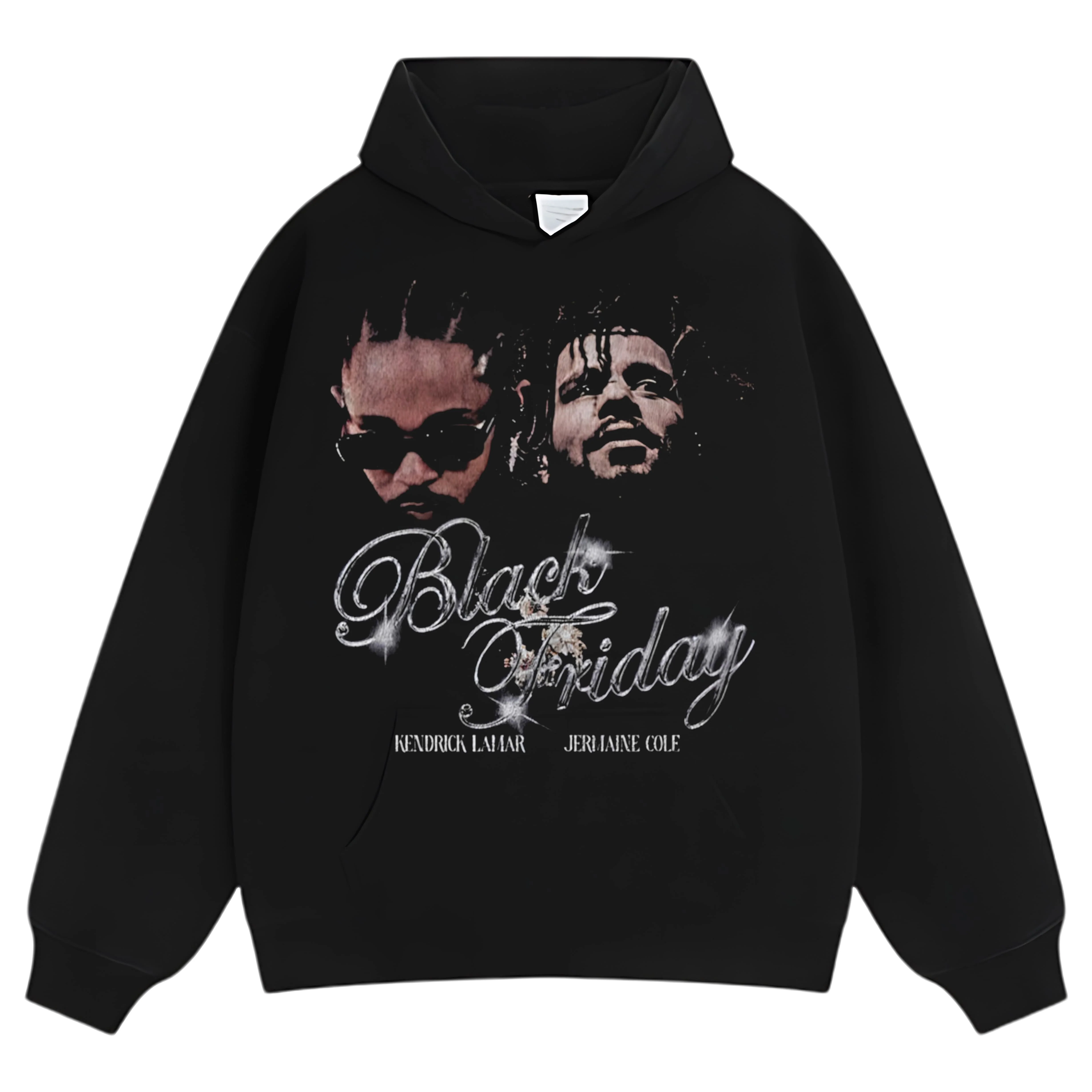 J. COLE KENDRICK LAMAR BLACK FRIDAY TEE & LS & HOODIE - Image 5