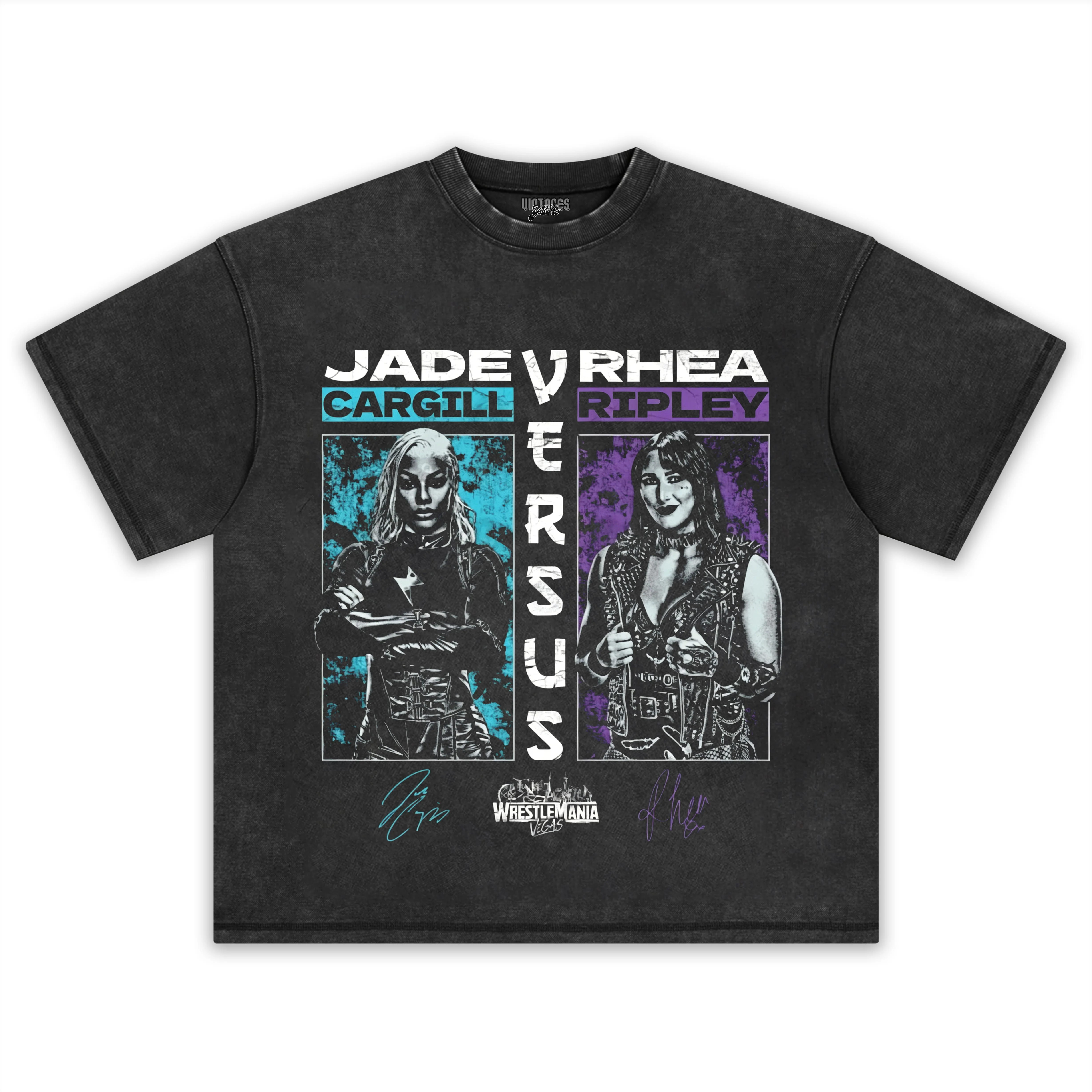 JADE CARGILL VS RHEA RIPLEY TANK TOP & TEE & LONG SLEEVE & LAYERED LS & HOODIE - Image 2