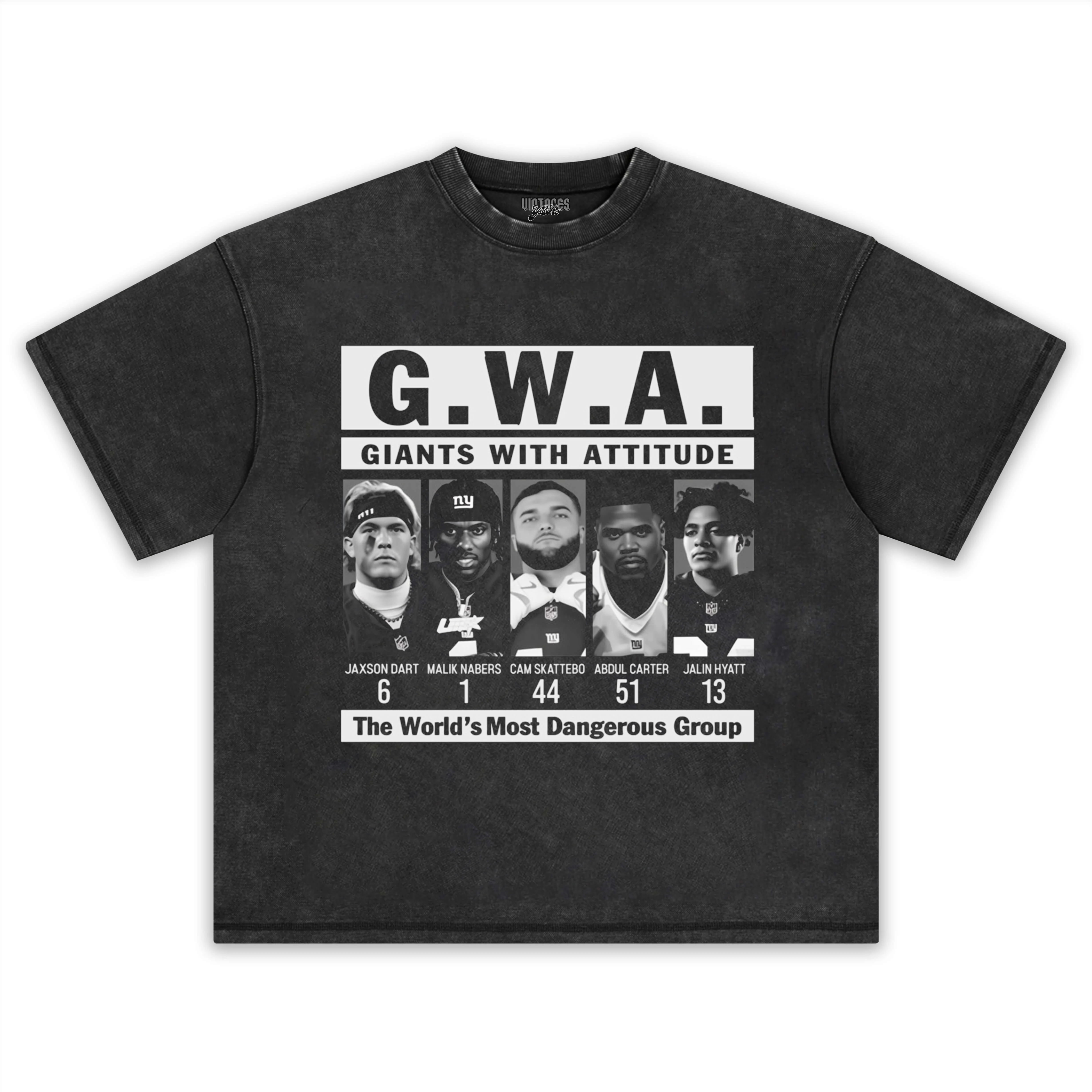 JAXSON DART & MALIK NABERS & CAM SKATTEBO & ABDUL CARTER & JALIN HYATT GWA TEE & LS & HOODIE - Image 2