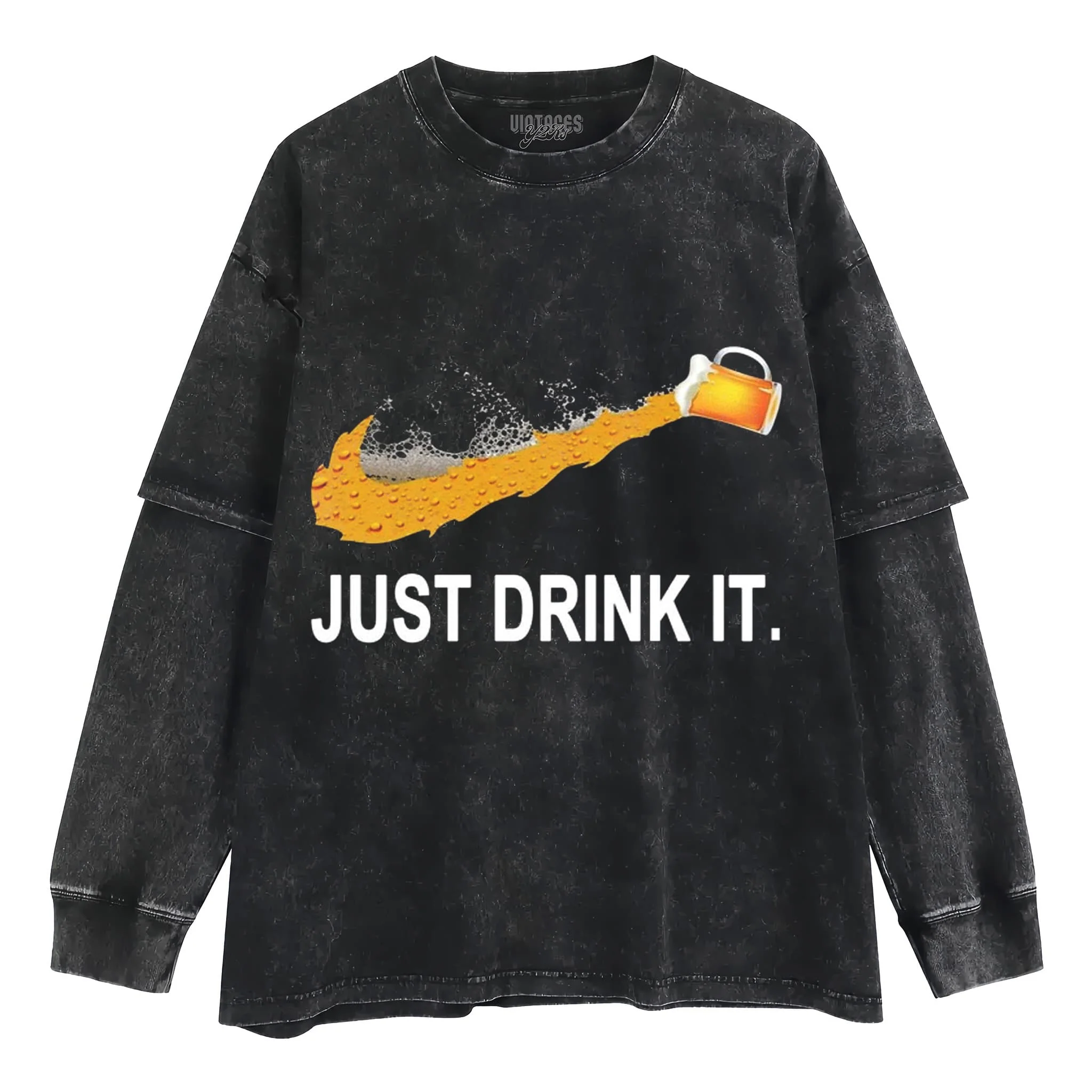 JUST DRINK IT. TANK TOP & TEE & LONG SLEEVE & LAYERED LS & HOODIE - Image 4