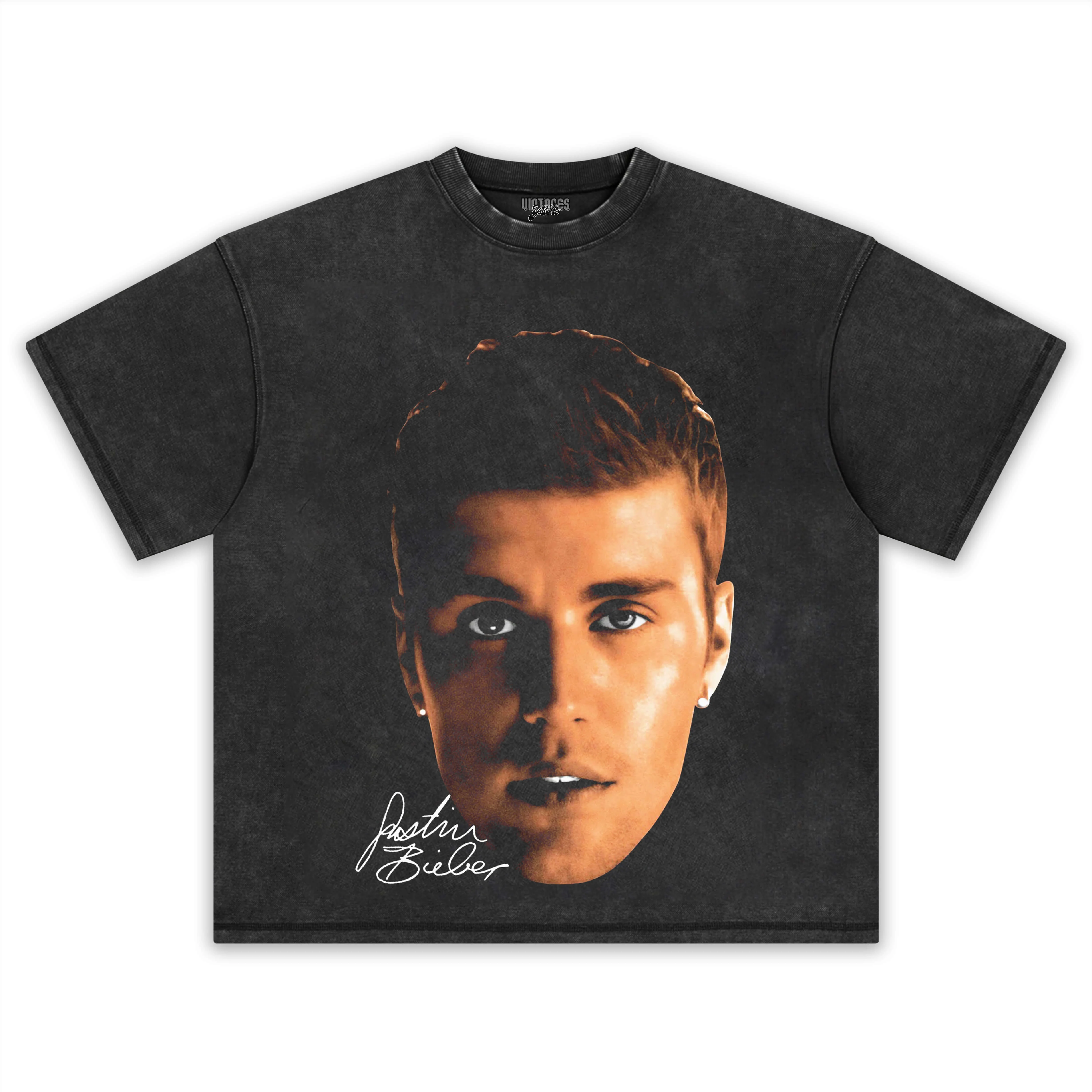 JUSTIN BIEBER BIG FACE TEE - Image 2