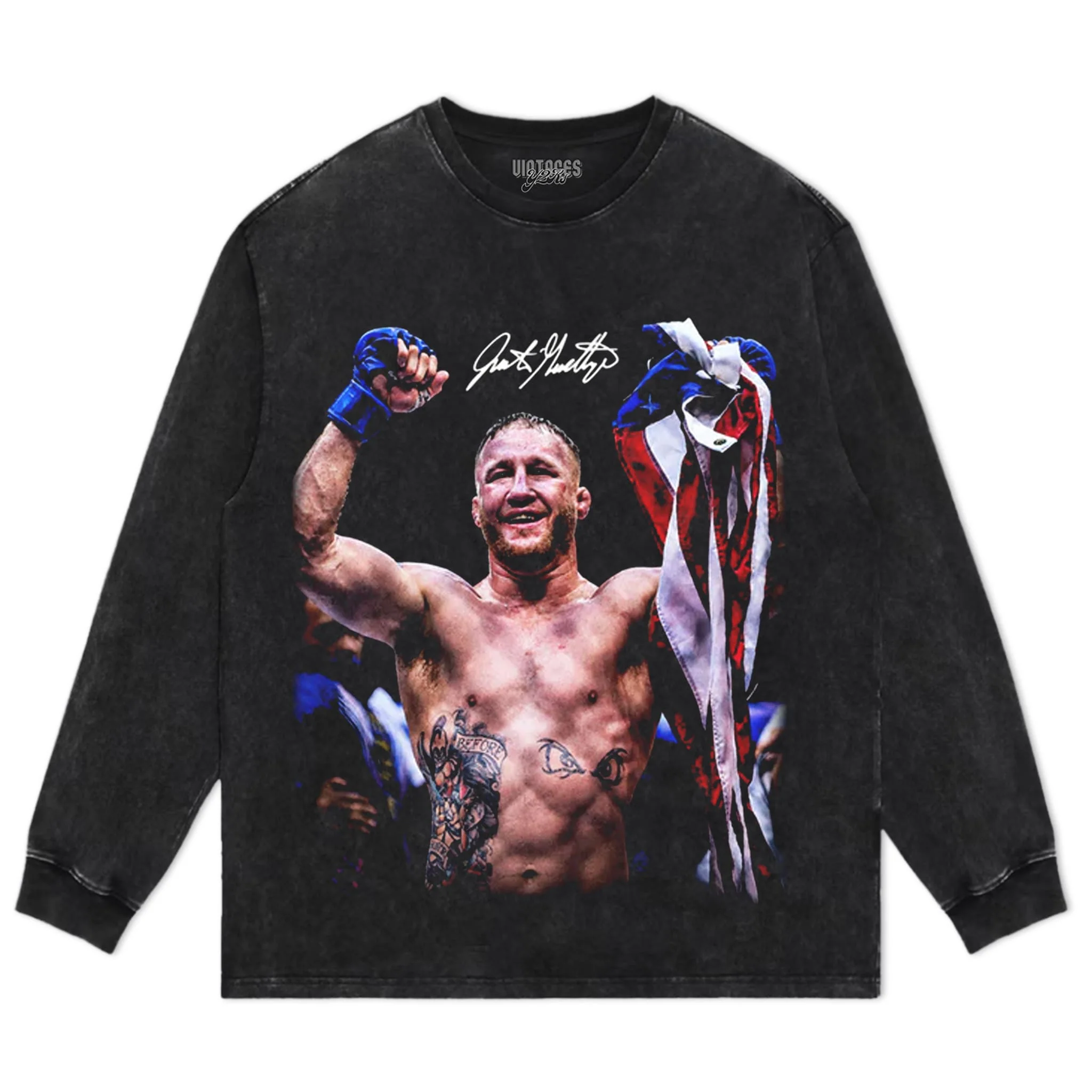 JUSTIN GAETHJE - AGAINST ALL ODDS TANK TOP & TEE & LONG SLEEVE & LAYERED LS & HOODIE - Image 6