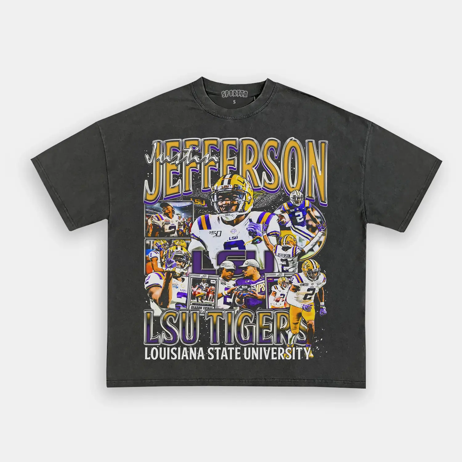JUSTIN JEFFERSON - LSU TEE  2.0 - Image 3