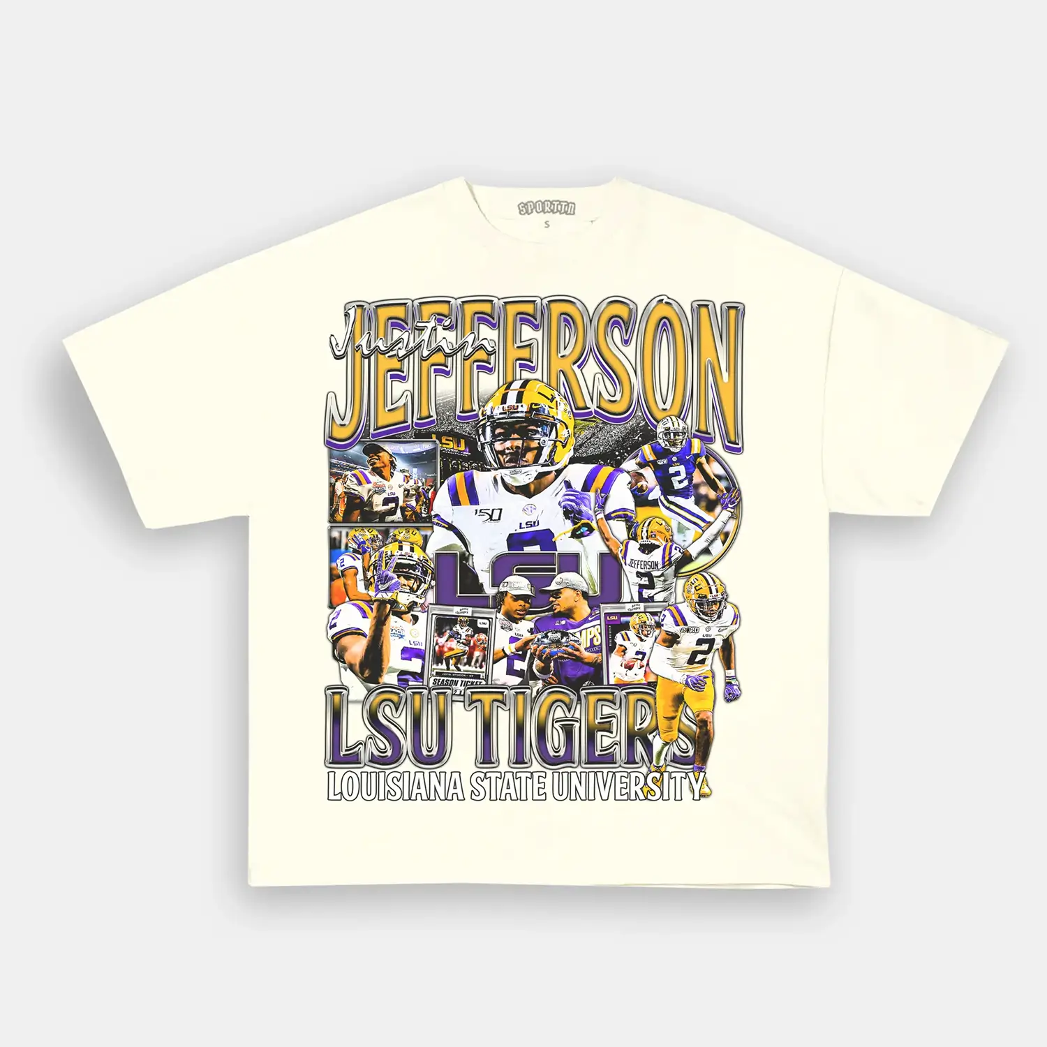 JUSTIN JEFFERSON - LSU TEE  2.0 - Image 4