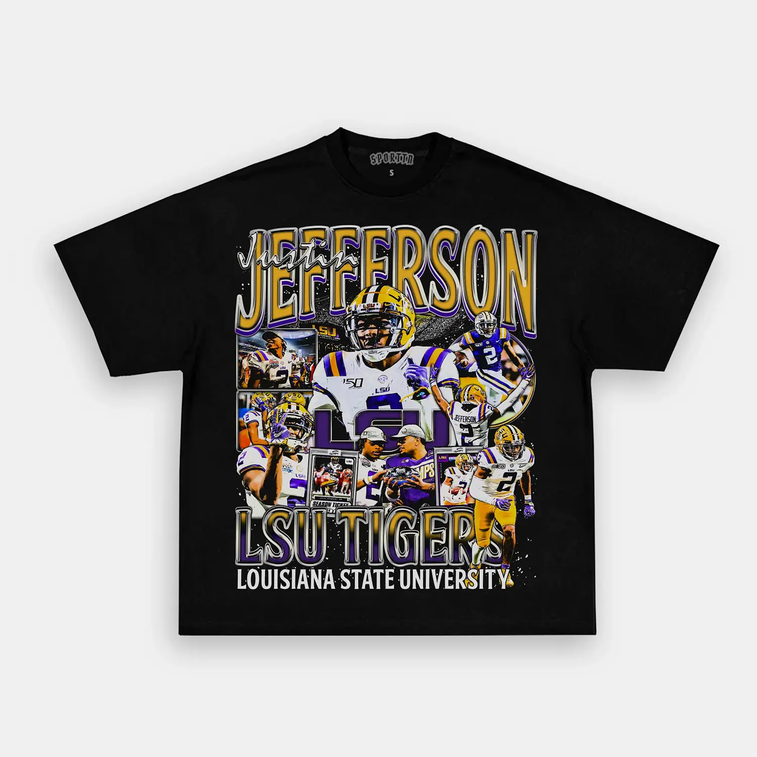 JUSTIN JEFFERSON - LSU TEE  2.0 - Image 5