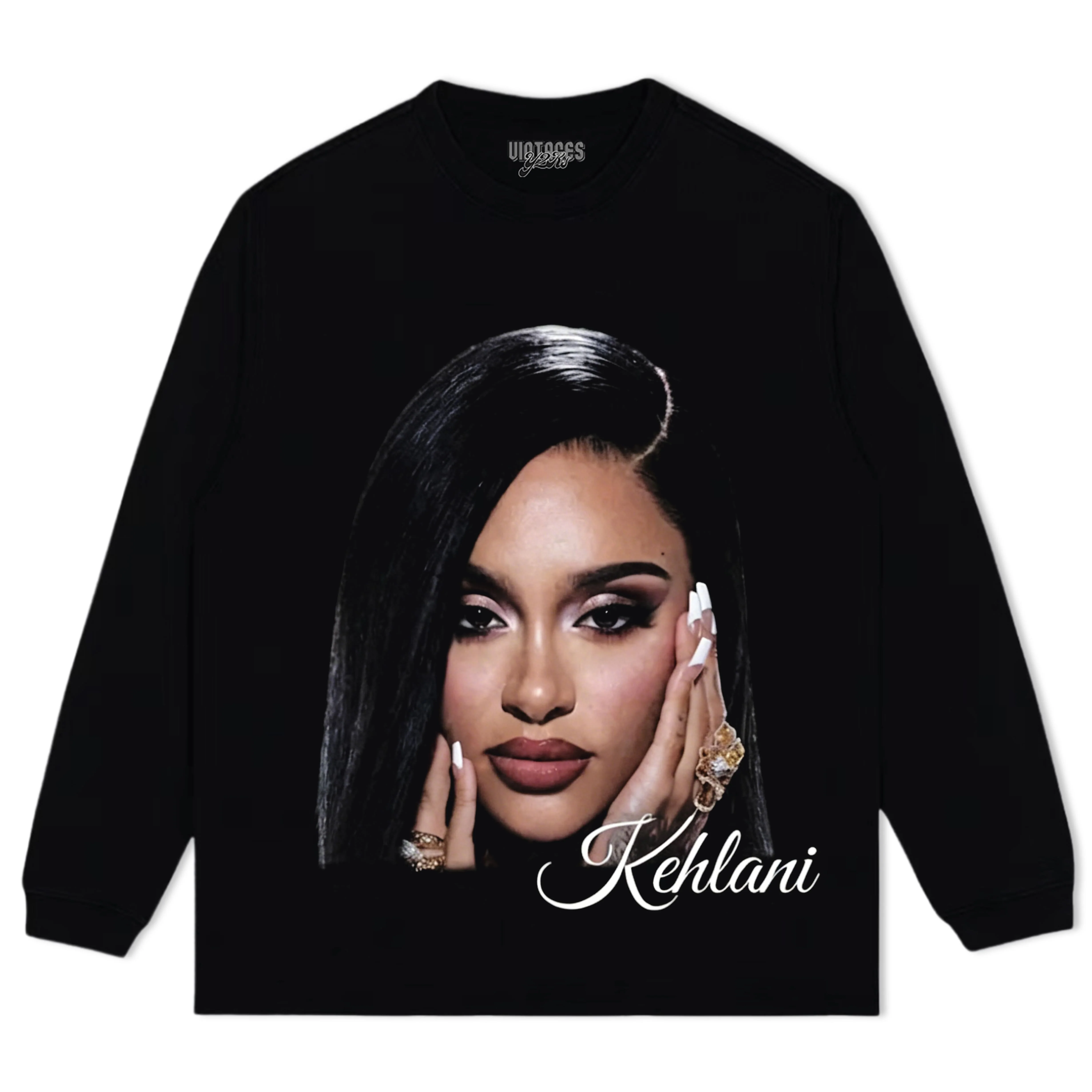 KEHLANI 2026 VINTAGE BIG FACE TANK TOP & TEE & LONG SLEEVE & LAYERED LS & HOODIE - Image 5