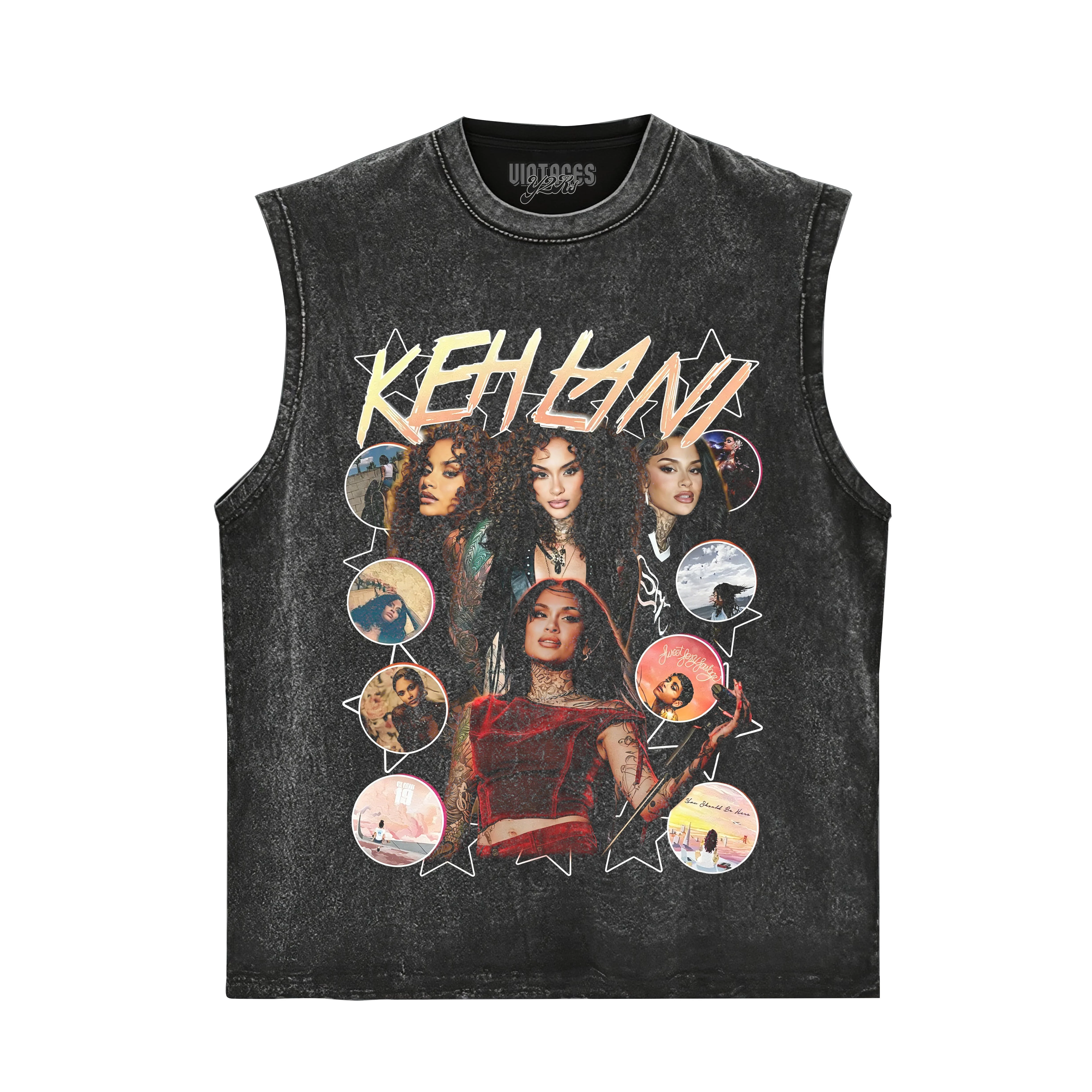 KEHLANI 2026 VINTAGE V2 TANK TOP & TEE & LONG SLEEVE & LAYERED LS & HOODIE - Image 3