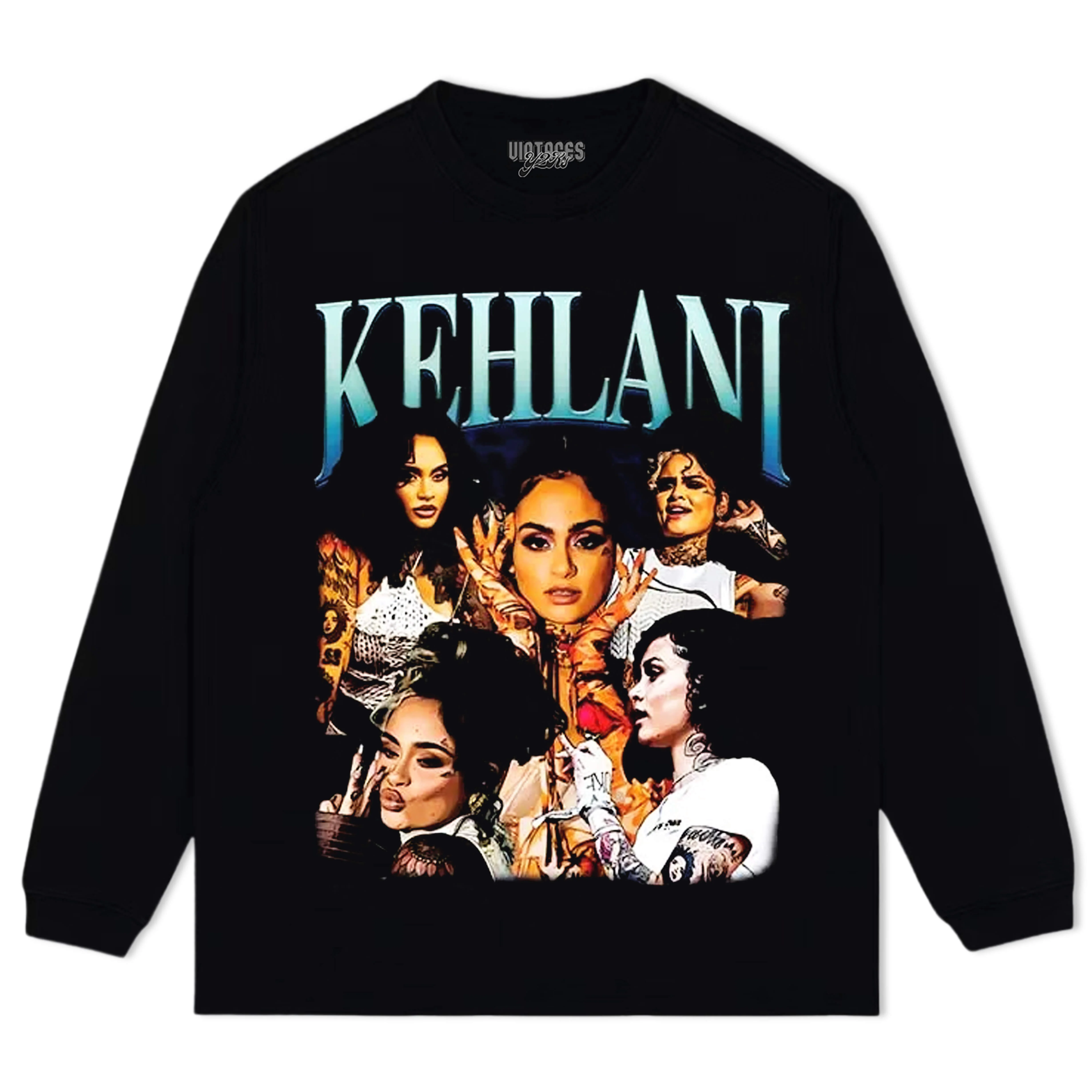 KEHLANI 90S RETRO TEE & LS & HOODIE - Image 8