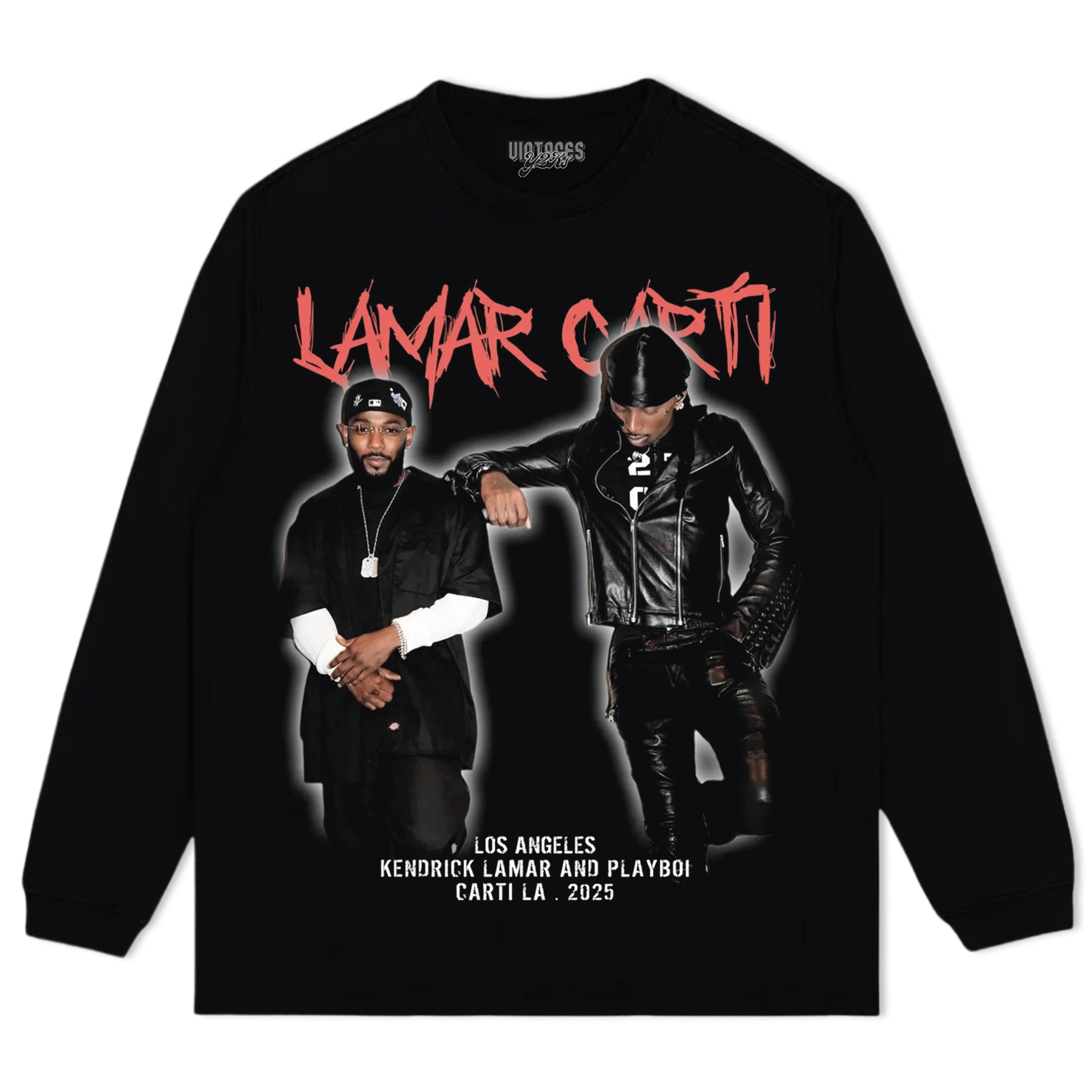 KENDRICK LAMAR & PLAYBOI CARTI LA V2 TEE & LS & HOODIE - Image 7