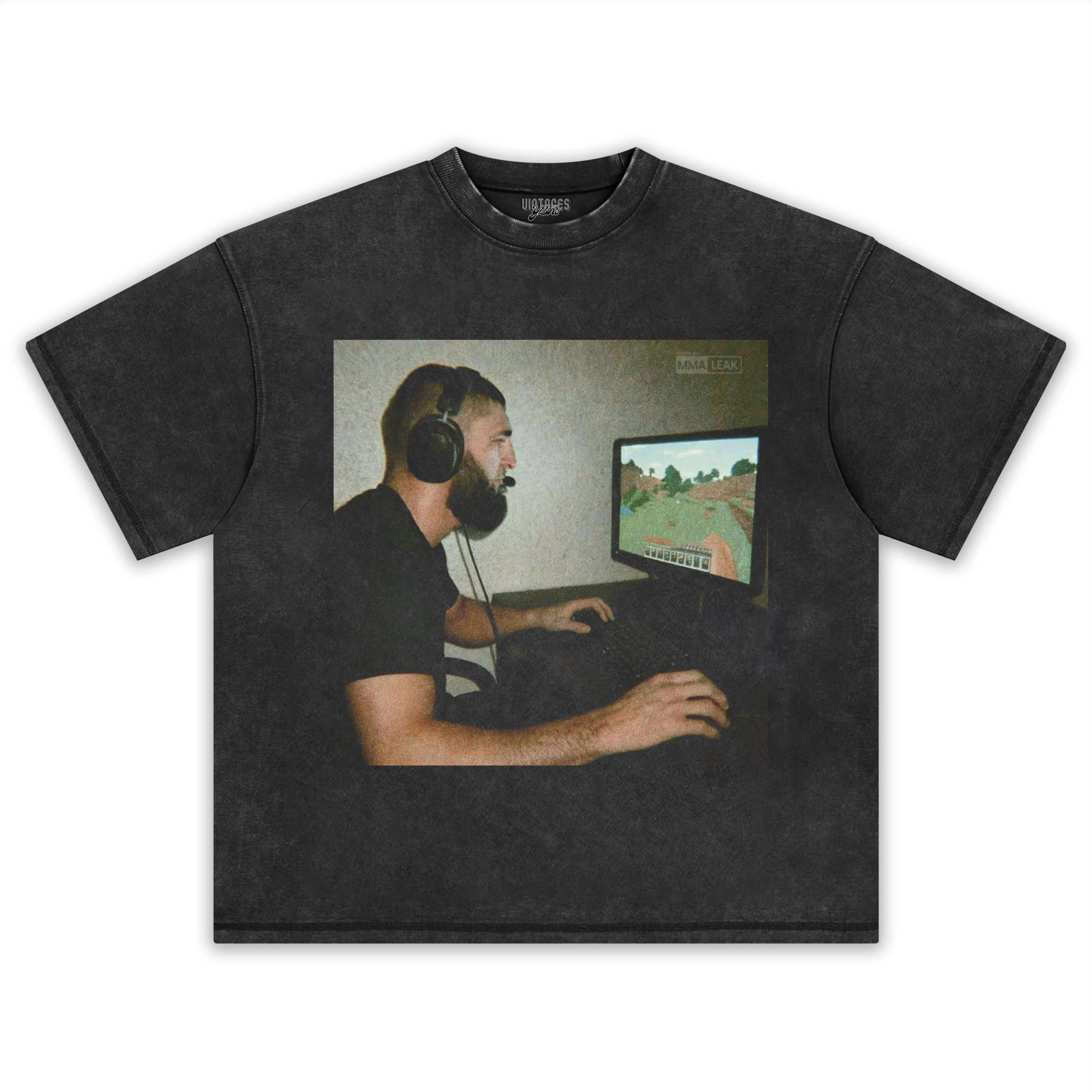KHAMZAT CHIMAEV & PLAYING MINECRAFT TEE - Image 6