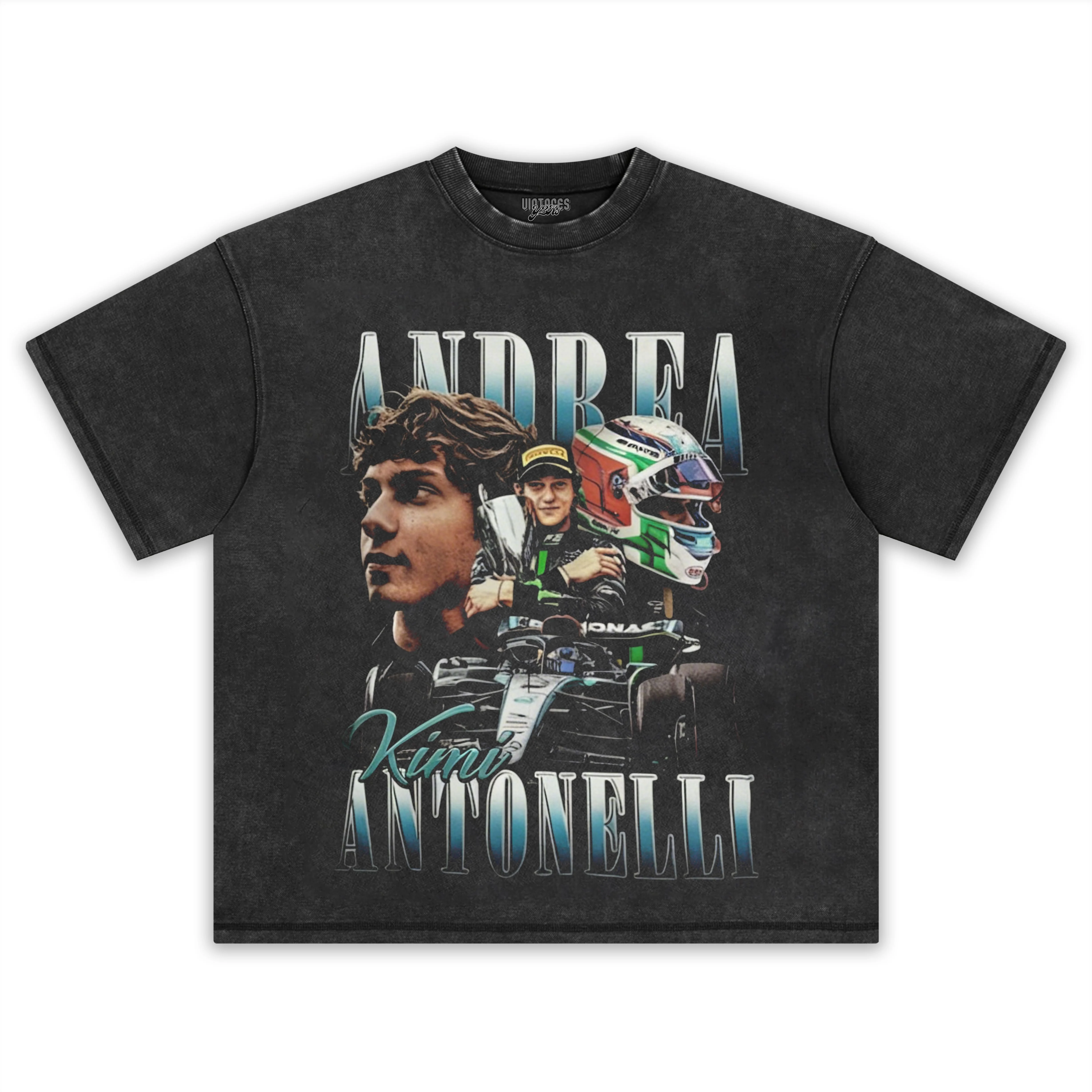 KIMI ANTONELLI VINTAGE V5 TANK TOP & TEE & LONG SLEEVE & LAYERED LS & HOODIE - Image 2