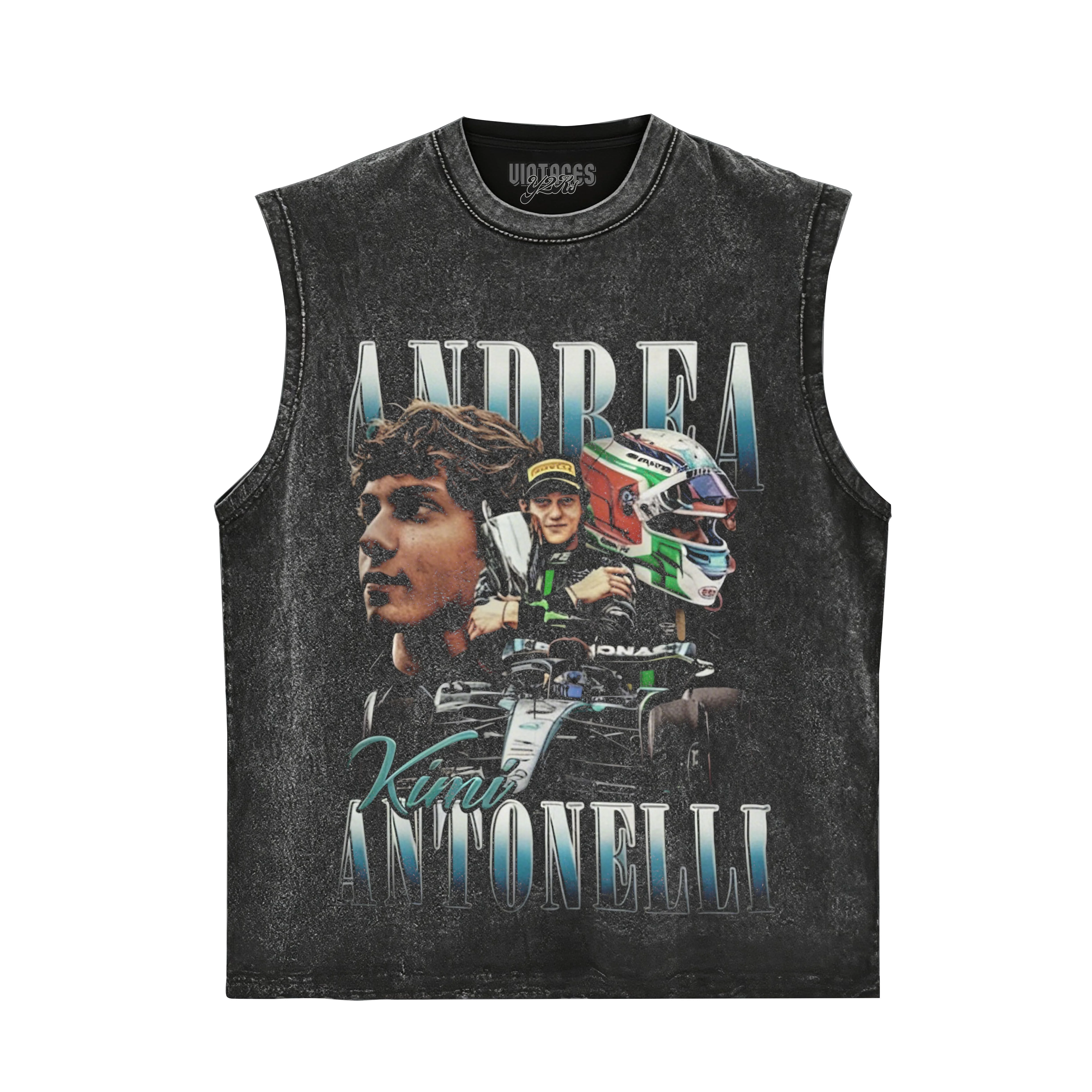 KIMI ANTONELLI VINTAGE V5 TANK TOP & TEE & LONG SLEEVE & LAYERED LS & HOODIE - Image 3