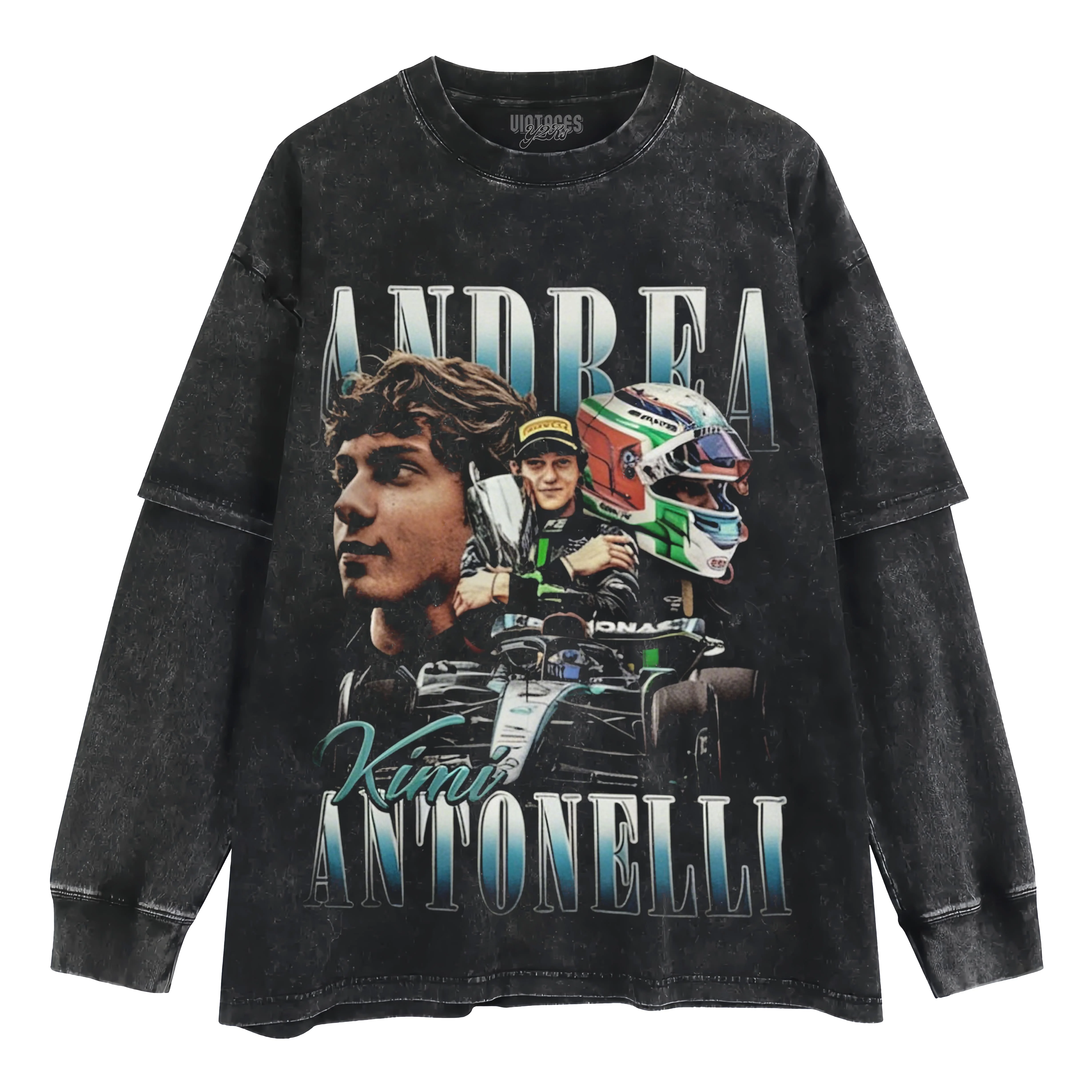 KIMI ANTONELLI VINTAGE V5 TANK TOP & TEE & LONG SLEEVE & LAYERED LS & HOODIE - Image 4