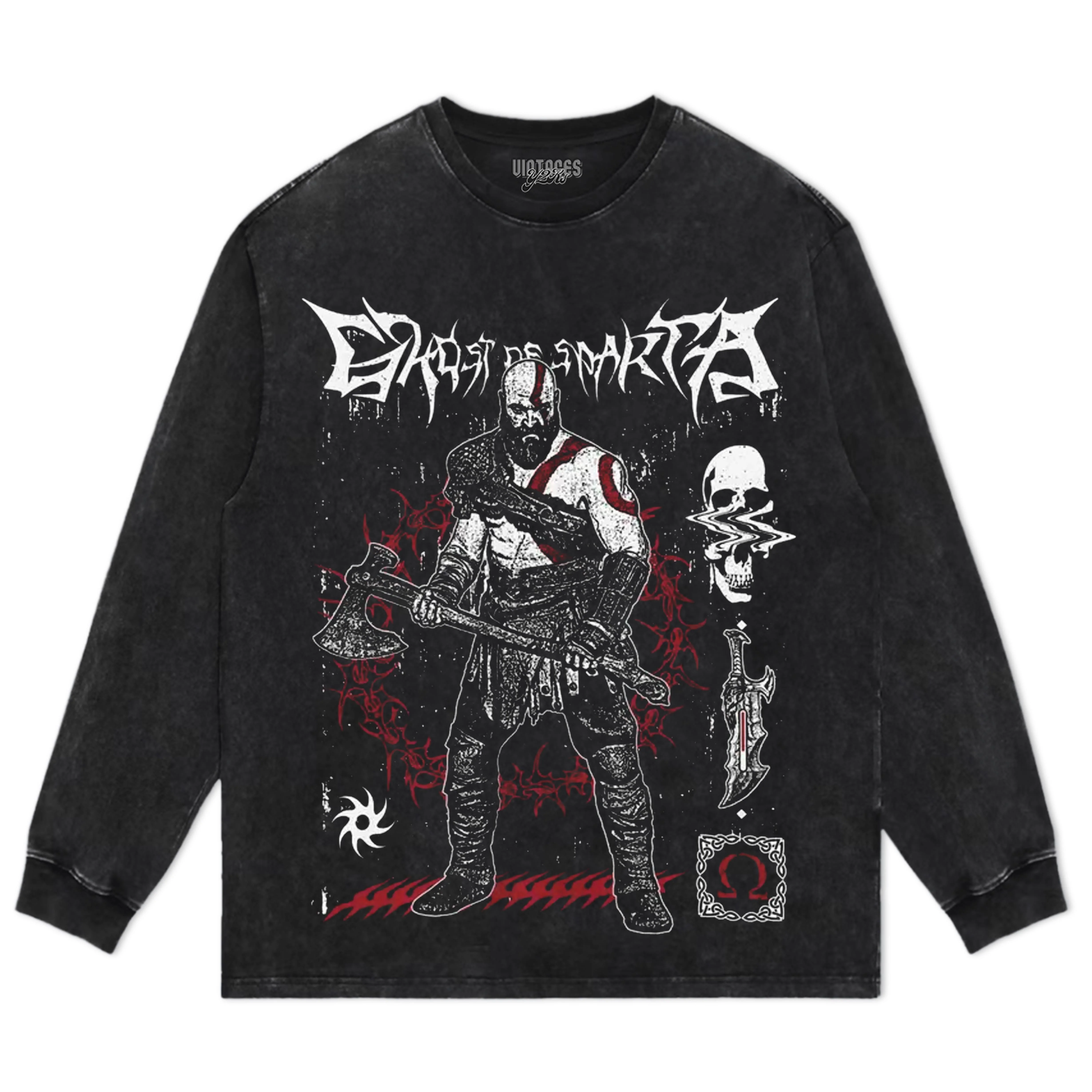 KRATOS GOD OF WAR TANK TOP & TEE & LONG SLEEVE & LAYERED LS & HOODIE - Image 6
