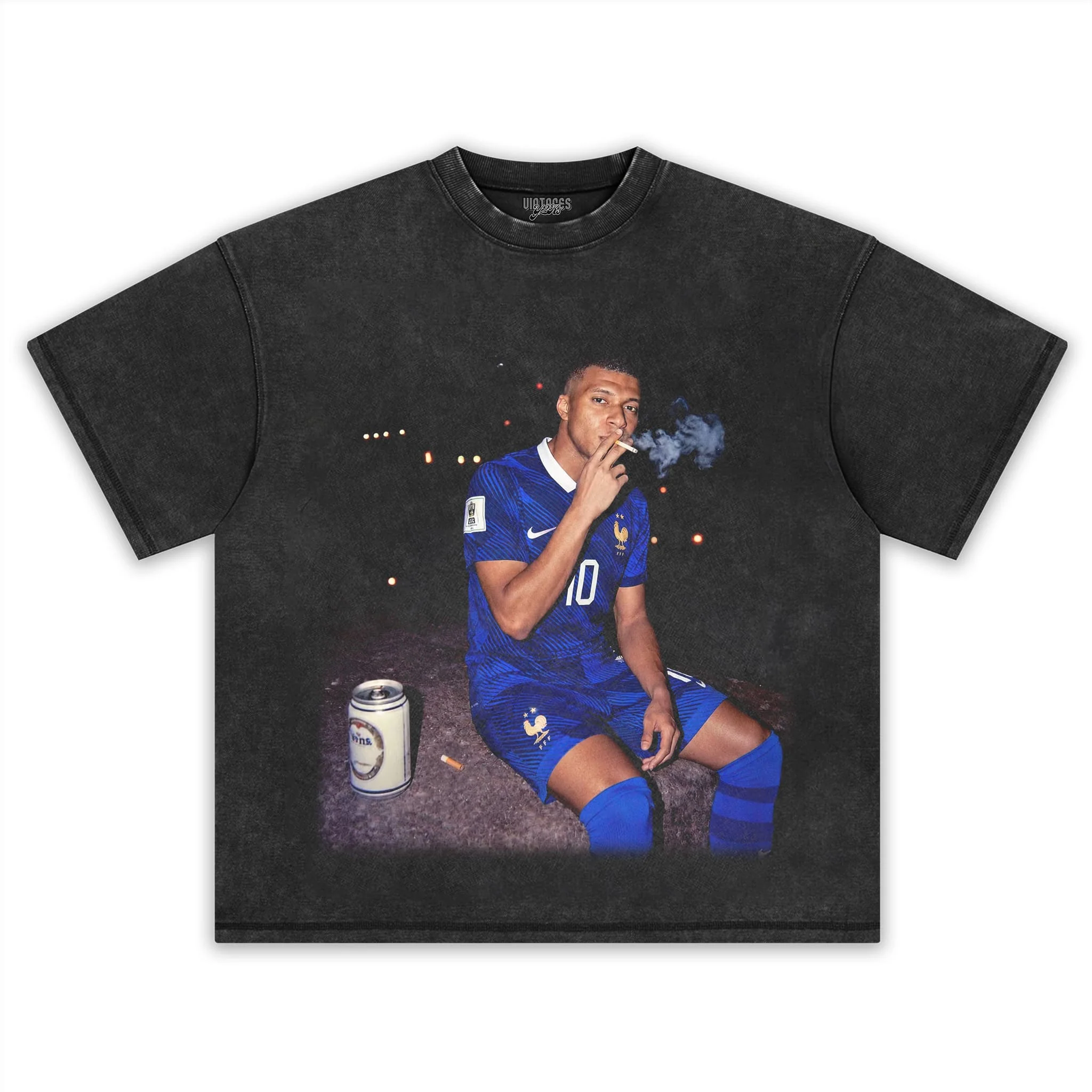 KYLIAN MBAPPE 2026 VINTAGE V2 TANK TOP & TEE & LONG SLEEVE & LAYERED LS & HOODIE - Image 2