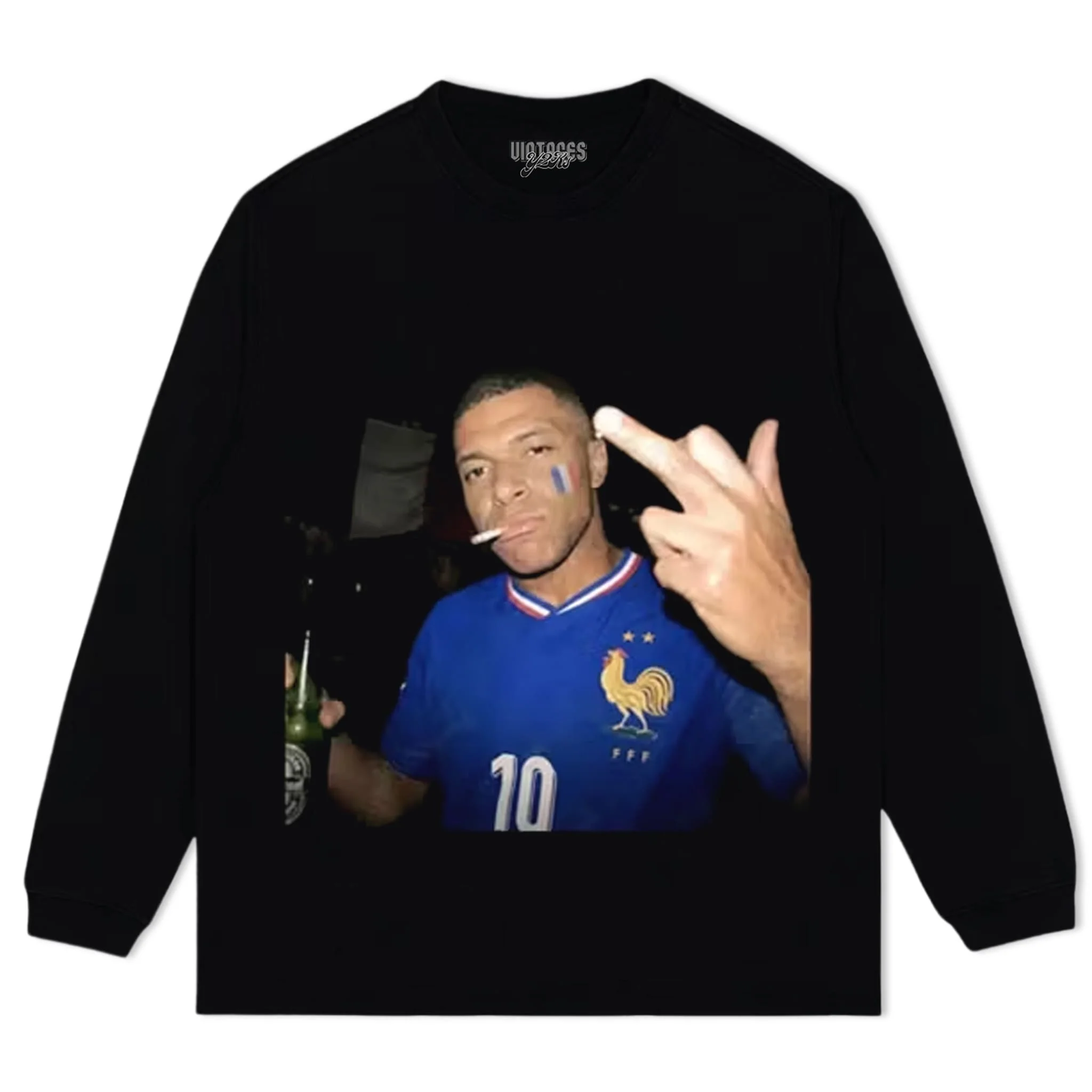 KYLIAN MBAPPÉ FRANCE 2026 TANK TOP & TEE & LONG SLEEVE & LAYERED LS & HOODIE - Image 5