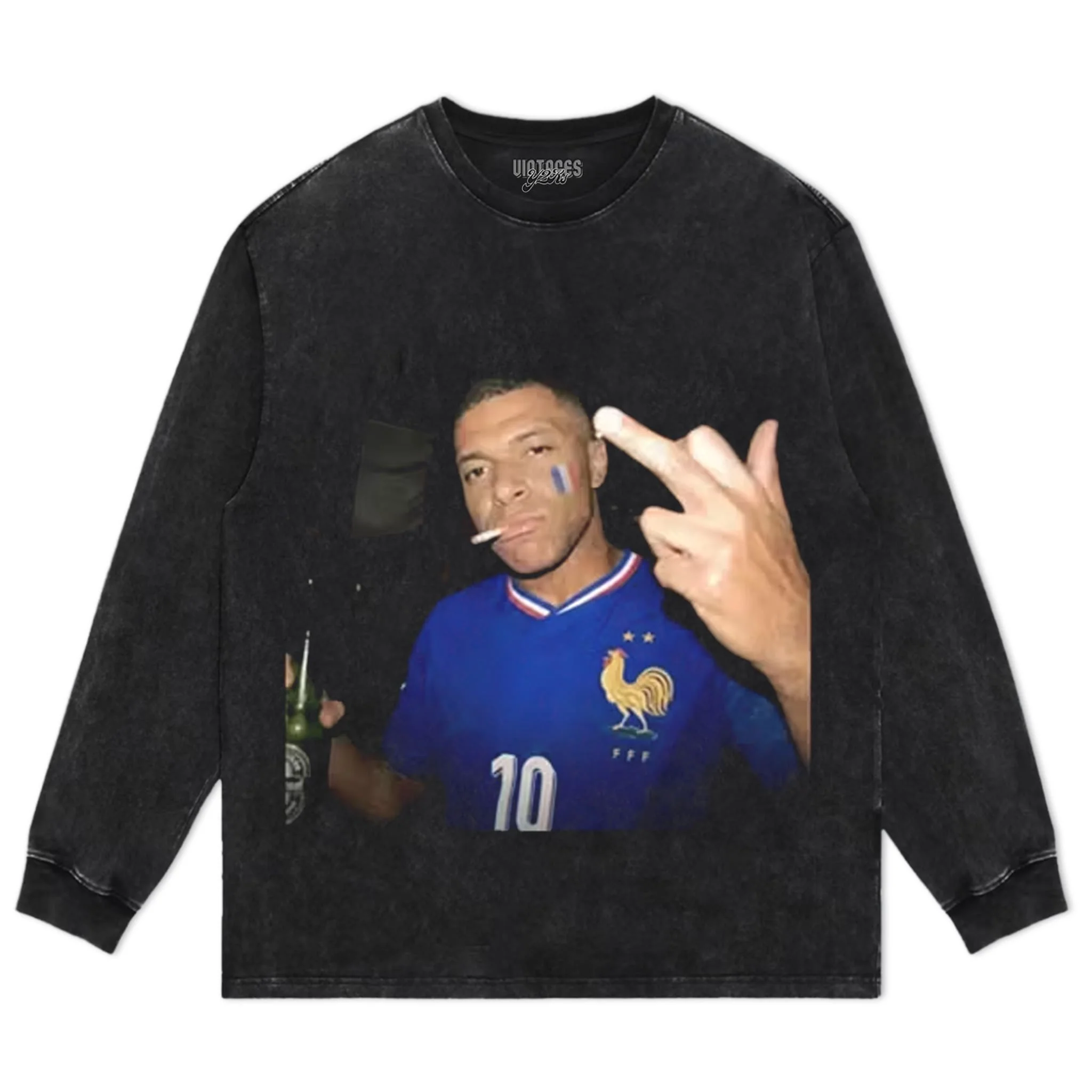 KYLIAN MBAPPÉ FRANCE 2026 TANK TOP & TEE & LONG SLEEVE & LAYERED LS & HOODIE - Image 6