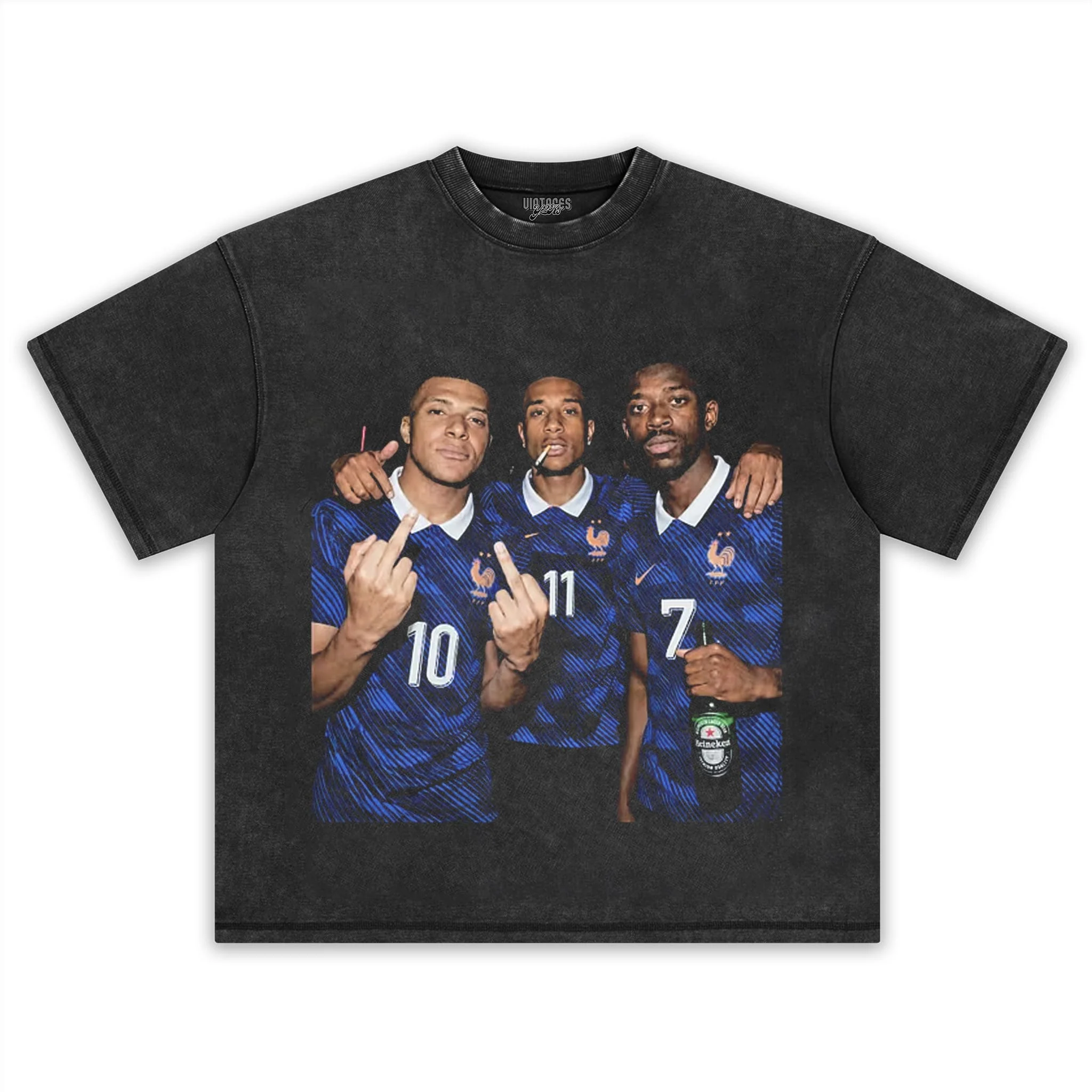 KYLIAN MBAPPE & OUSMANE DEMBELE & MICHAEL OLISE 2026 VINTAGE TANK TOP & TEE & LONG SLEEVE & LAYERED LS & HOODIE - Image 2