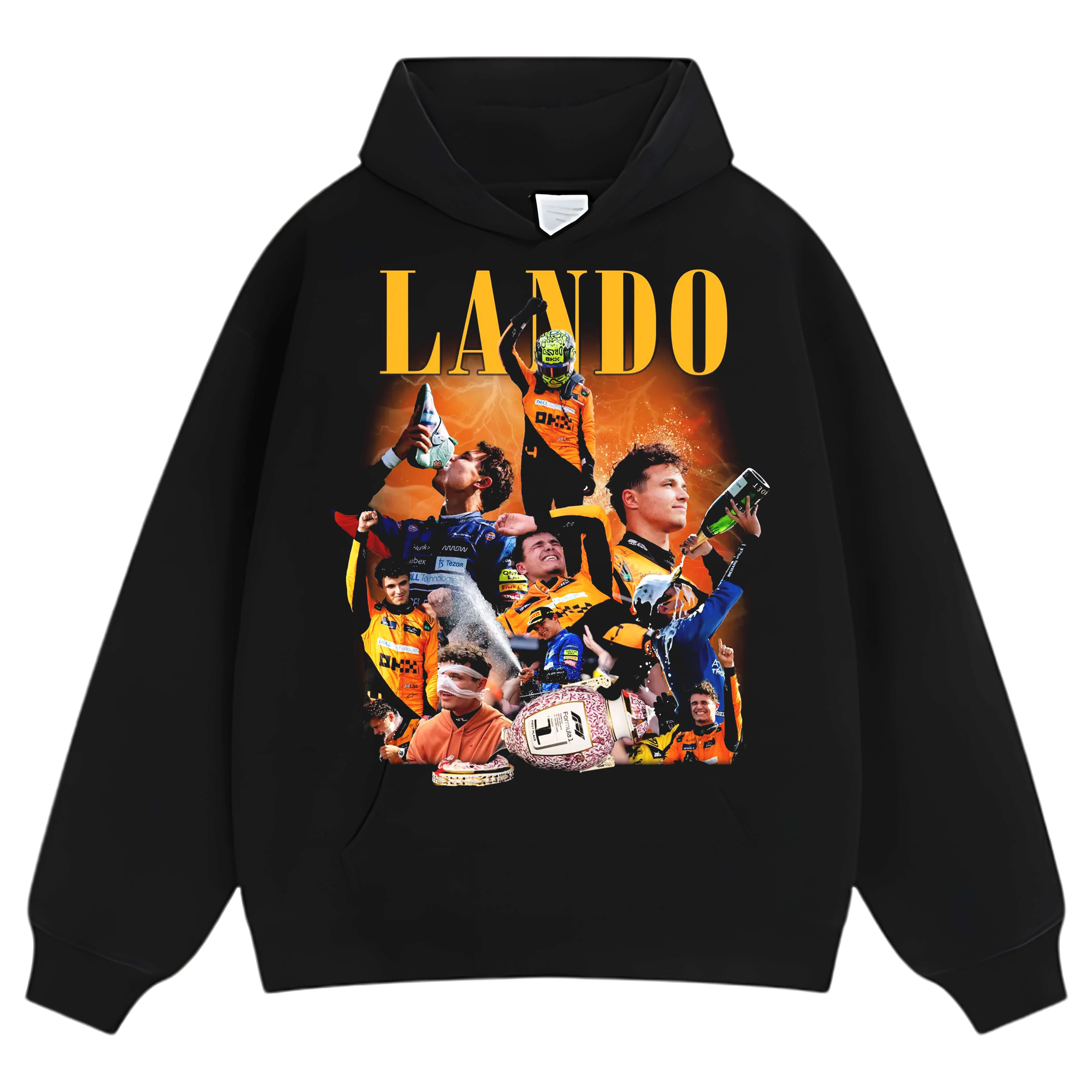 LANDO NORRIS - FORMULA1 LEGENDS - RACE WINNER MCLAREN TRIBUTE TEE & LS & HOODIE - Image 10