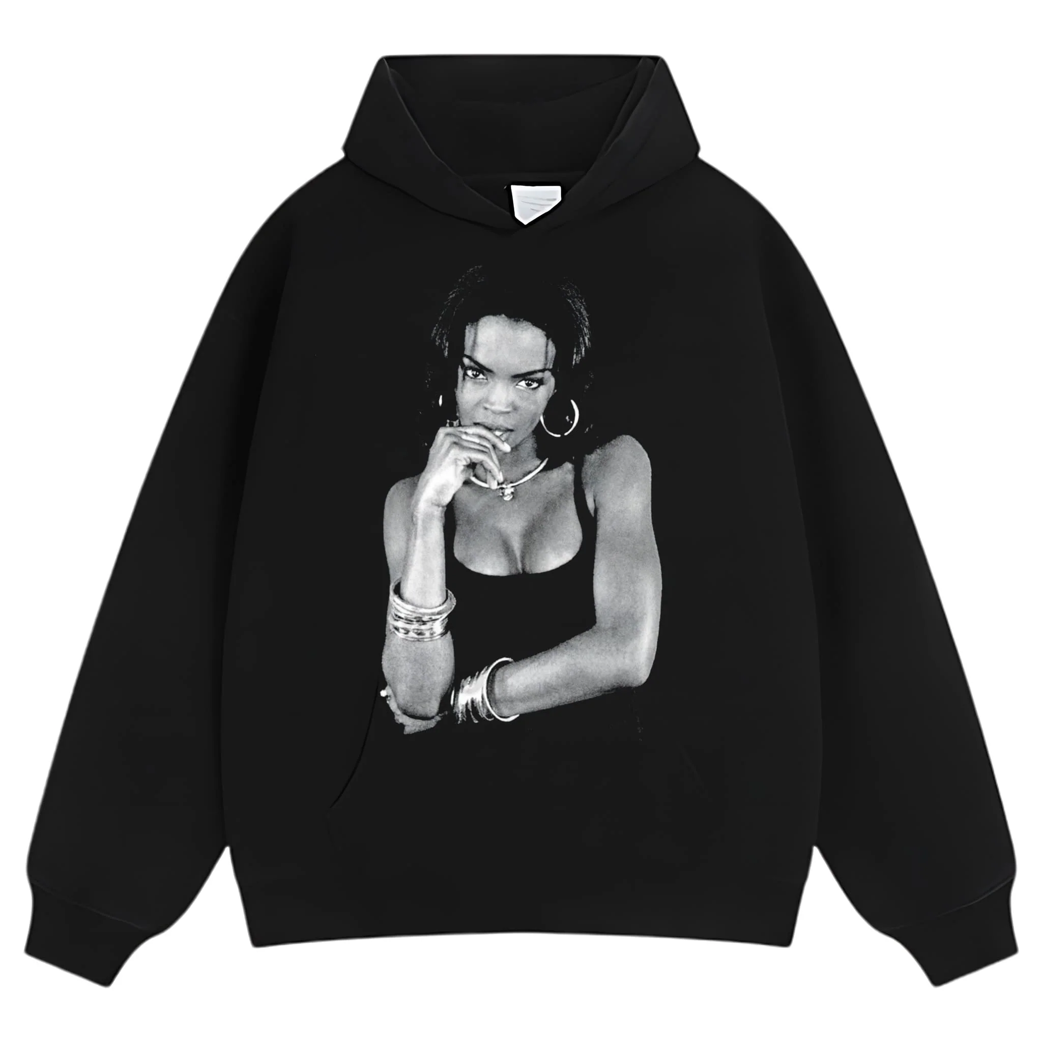 LAURYN HILL 80S 90S VINTAGE LOOK TANK TOP & TEE & LONG SLEEVE & LAYERED LS & HOODIE - Image 7