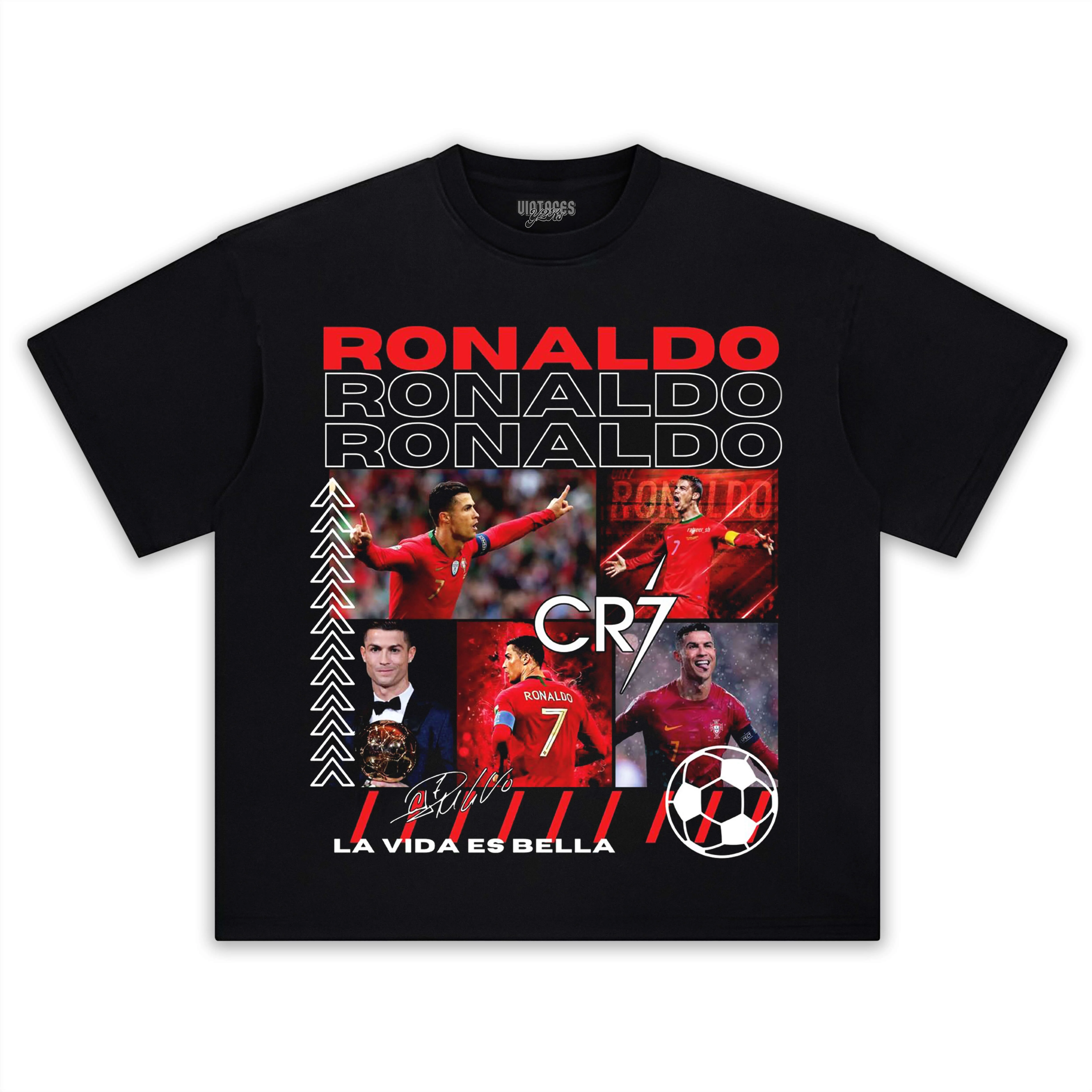 LEGEND CRISTIANO RONALDO TEE & LS & HOODIE - Image 6
