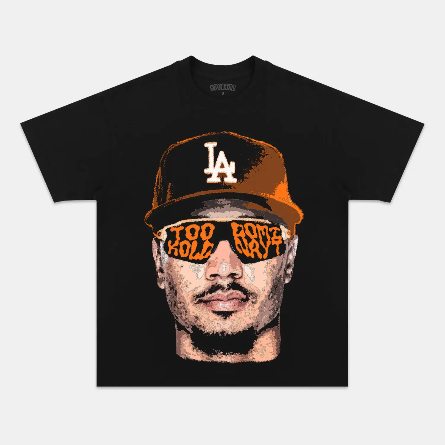 LUCK BIG FACE TEE - Image 4