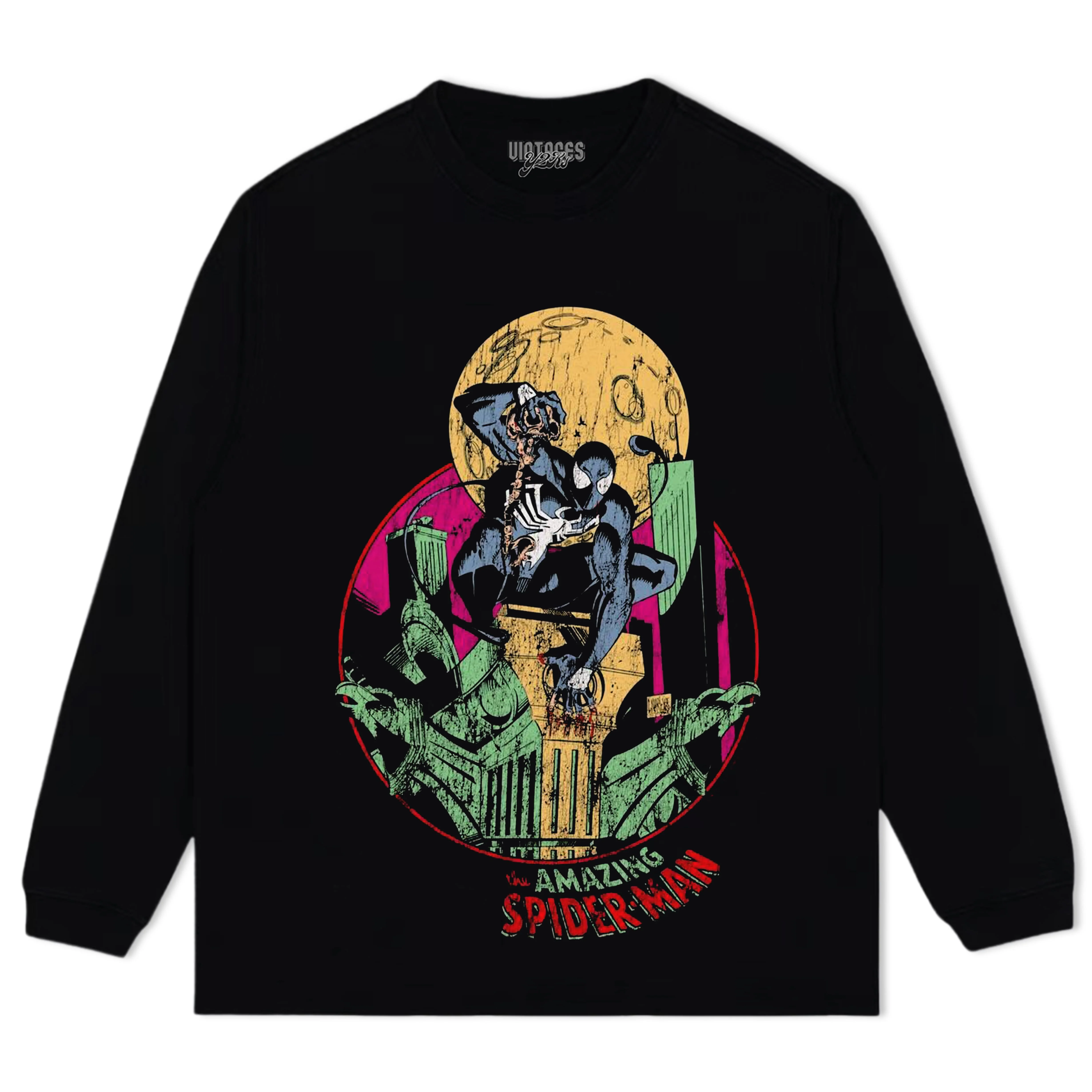 LUNAR LUNACY - SPIDER MAN TEE & LS & HOODIE - Image 3